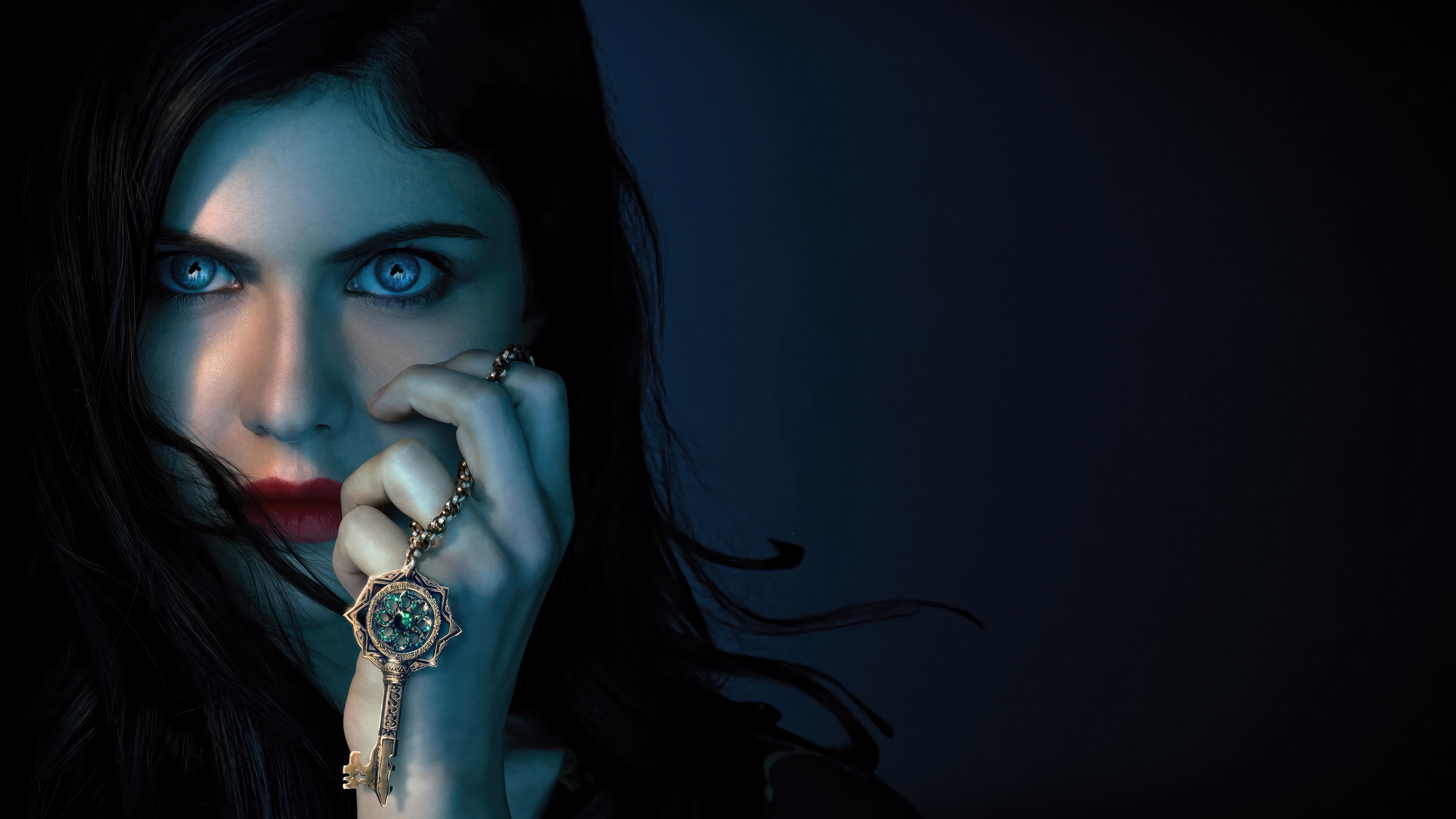Alexandra Daddario in Mayfair Witches 4K HD Wallpaper
