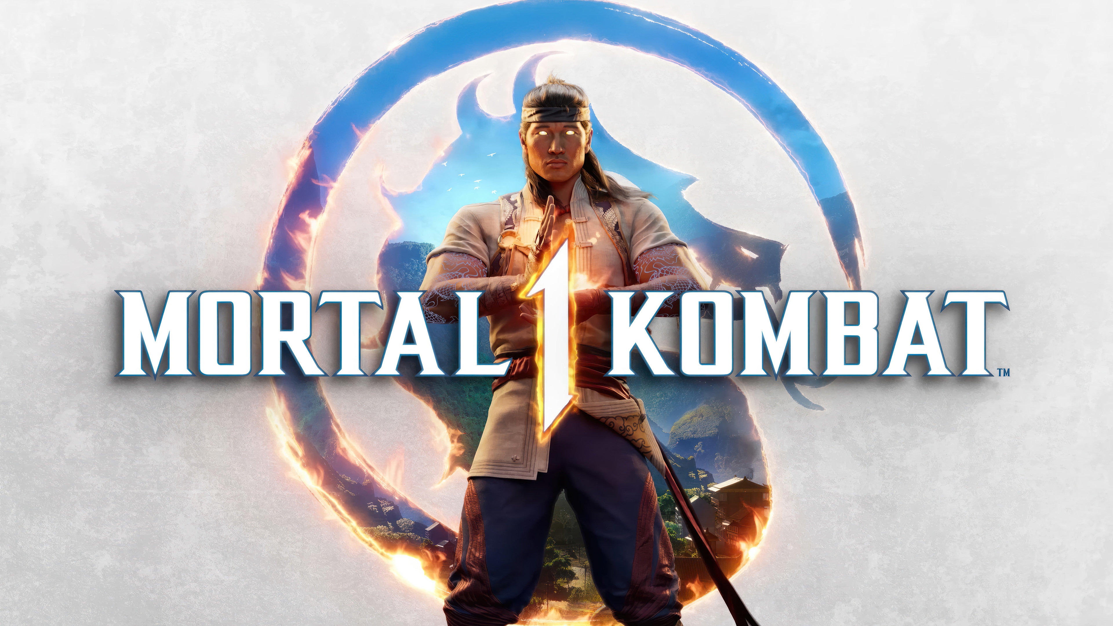 Mortal Kombat 1 Fire God Liu Kang 4K HD Wallpaper