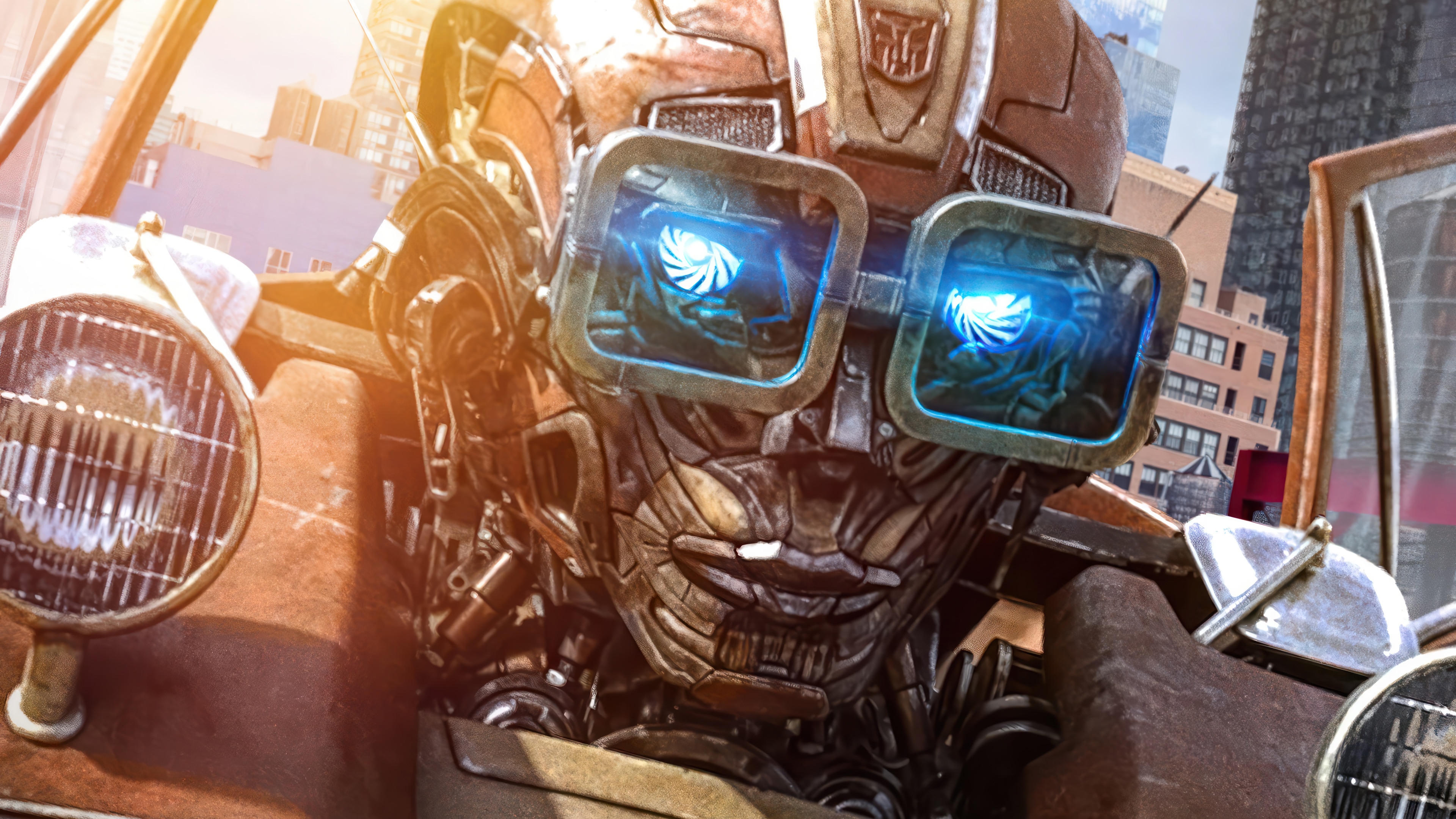 Wheeljack from Transformers: Rise of the Beasts in 4K HD Wallpaper