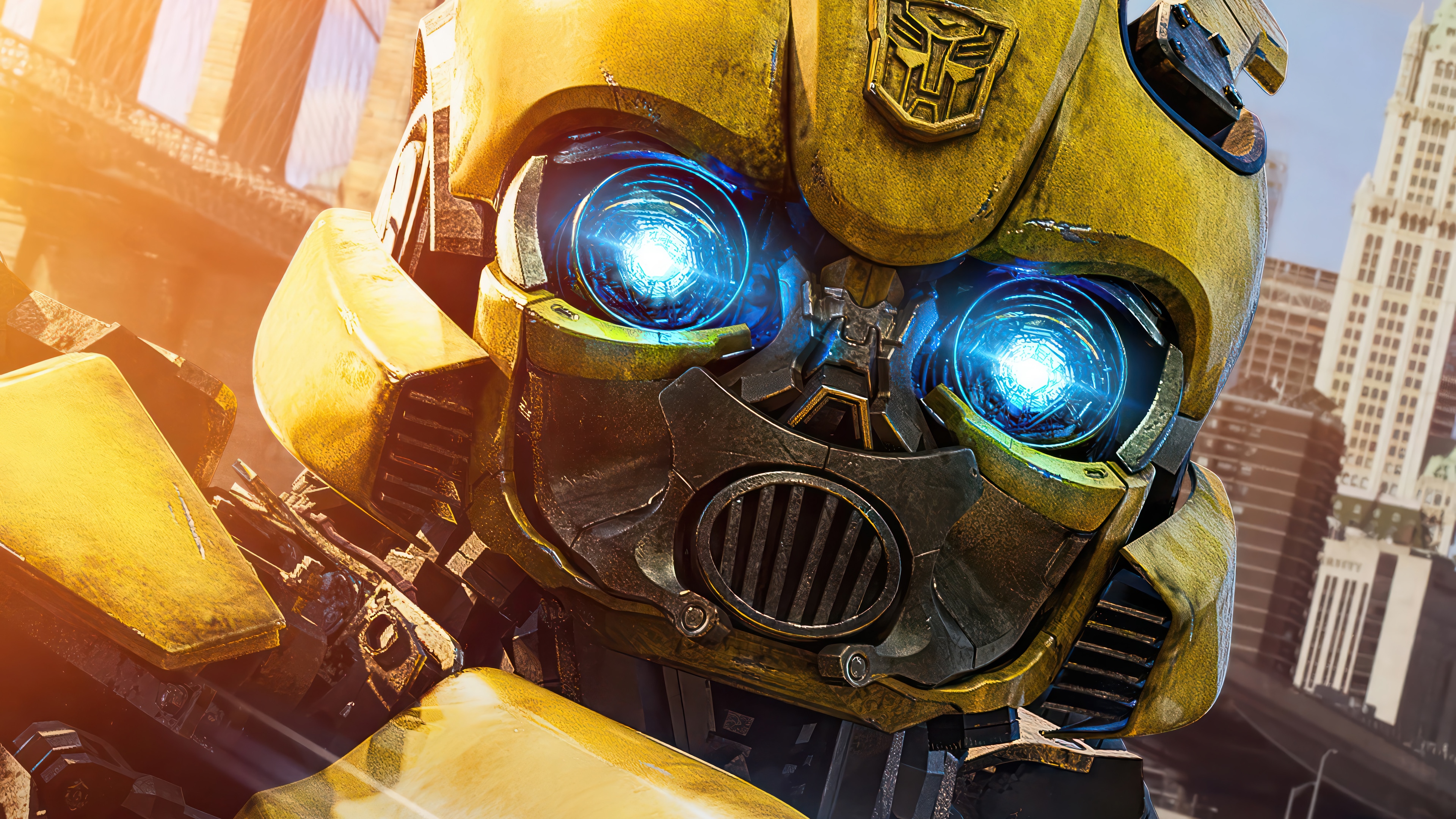 Bumblebee from Transformers: Rise of the Beasts 4K HD Wallpaper