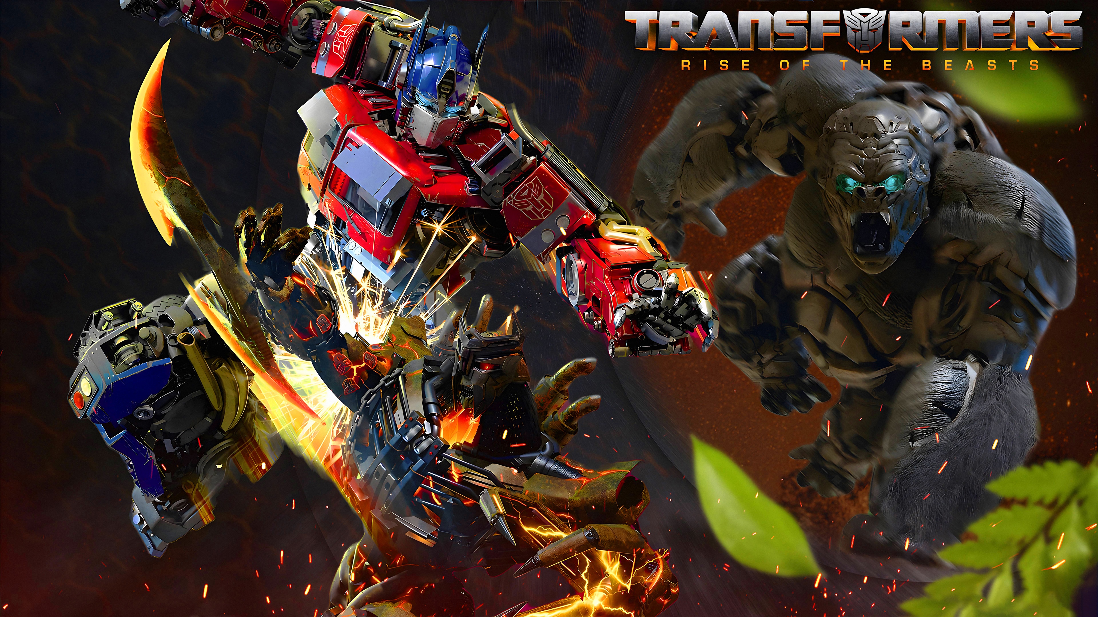 Transformers: Rise of the Beasts 4K HD Wallpaper