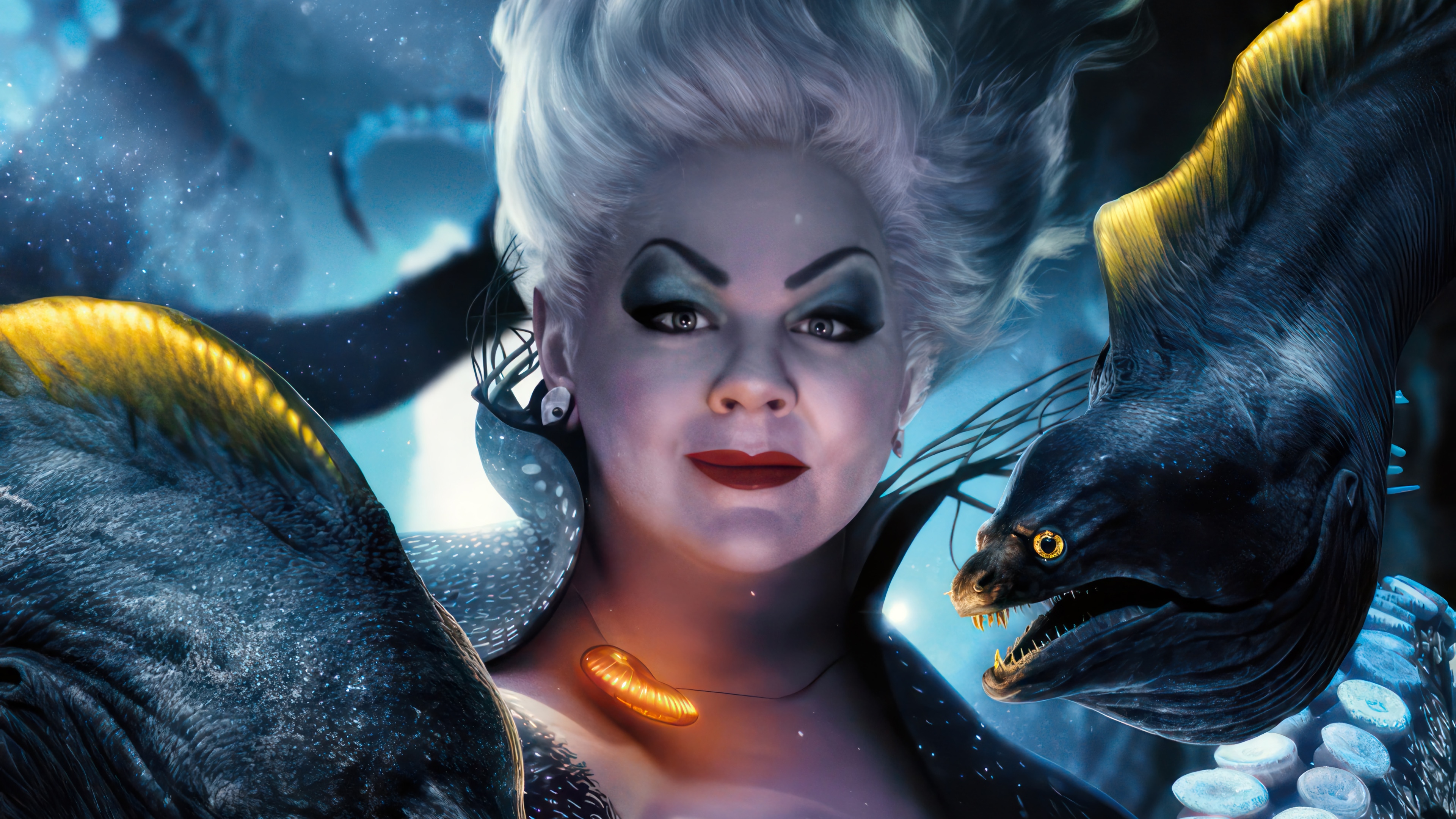 Ursula from The Little Mermaid 4K HD Wallpaper