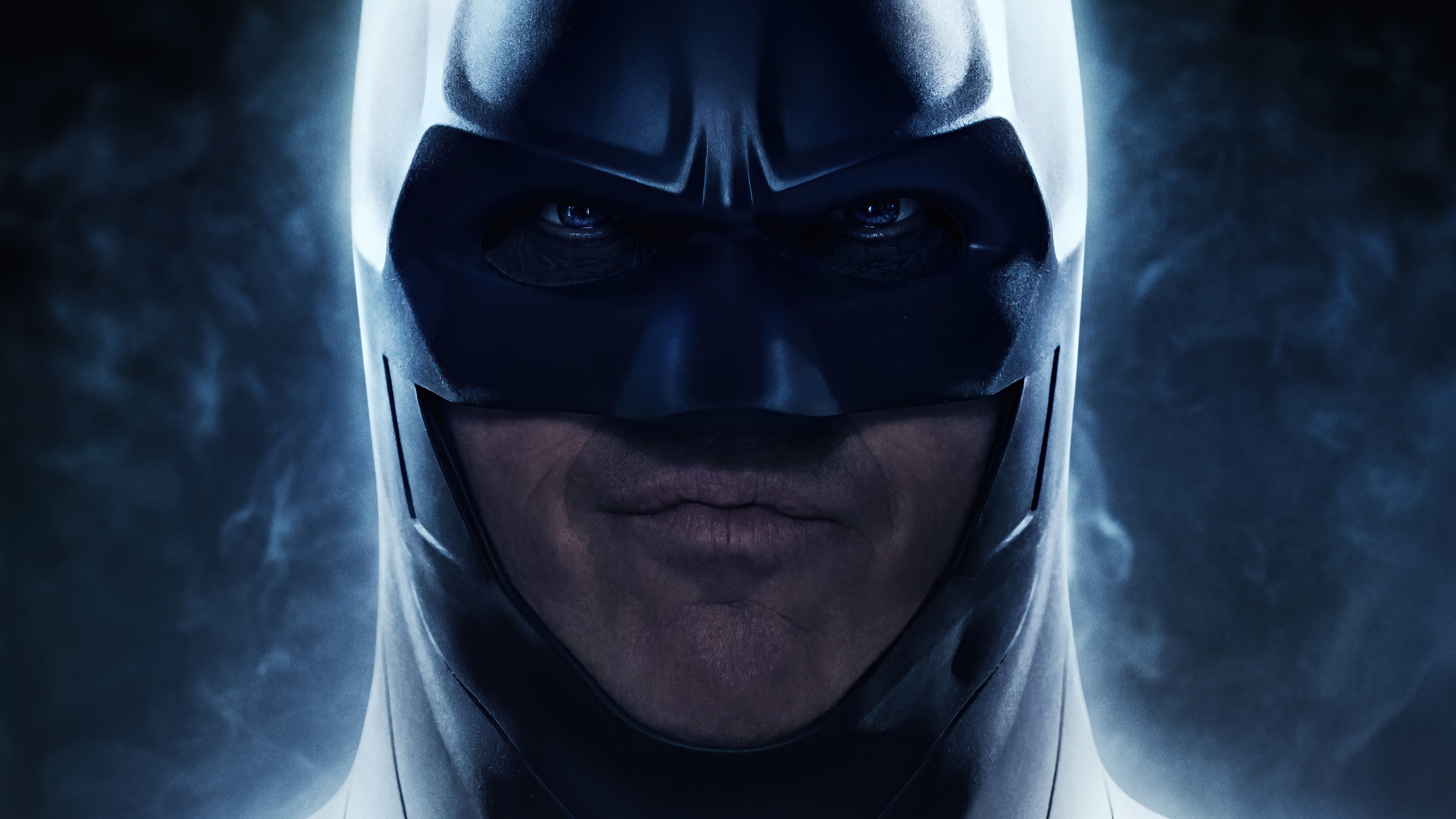 Michael Keaton as Batman in The Flash 4K HD Wallpaper