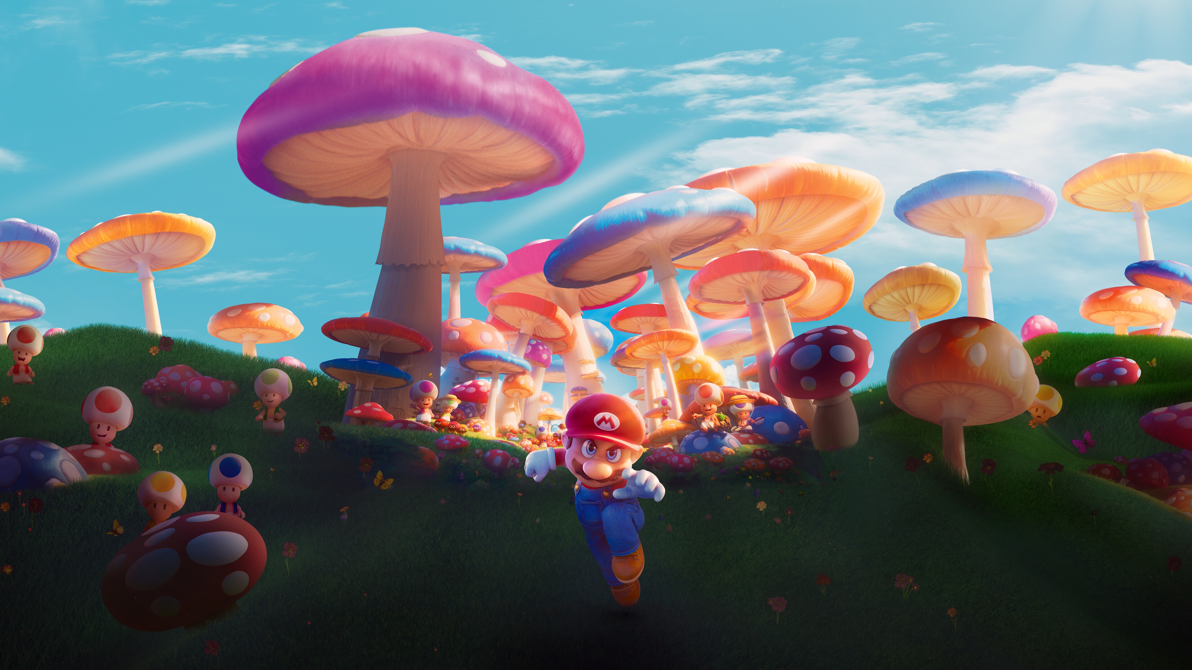 The Super Mario Bros. Movie 4K HD Wallpaper