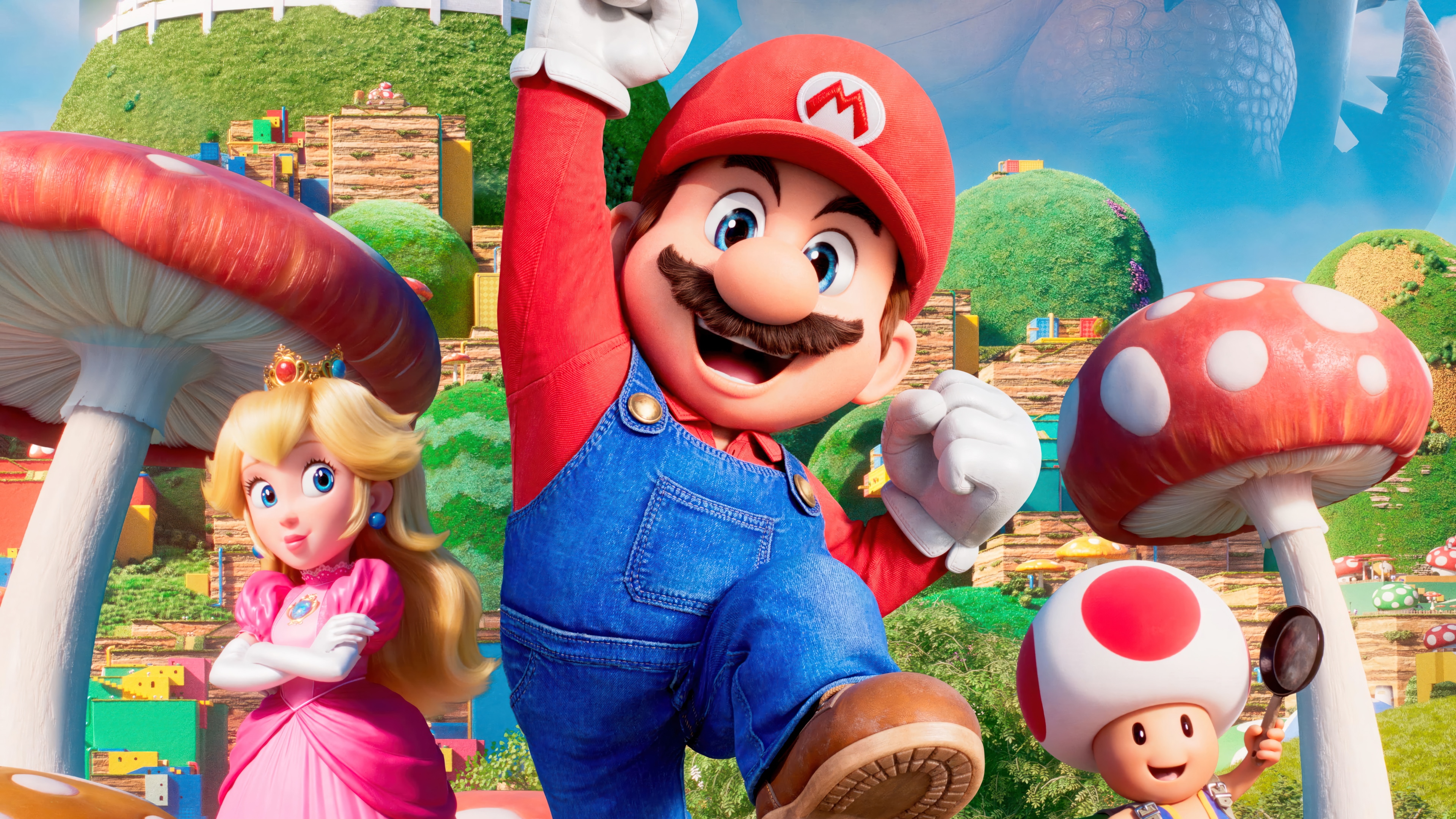 The Super Mario Bros. Movie 4K HD Wallpaper