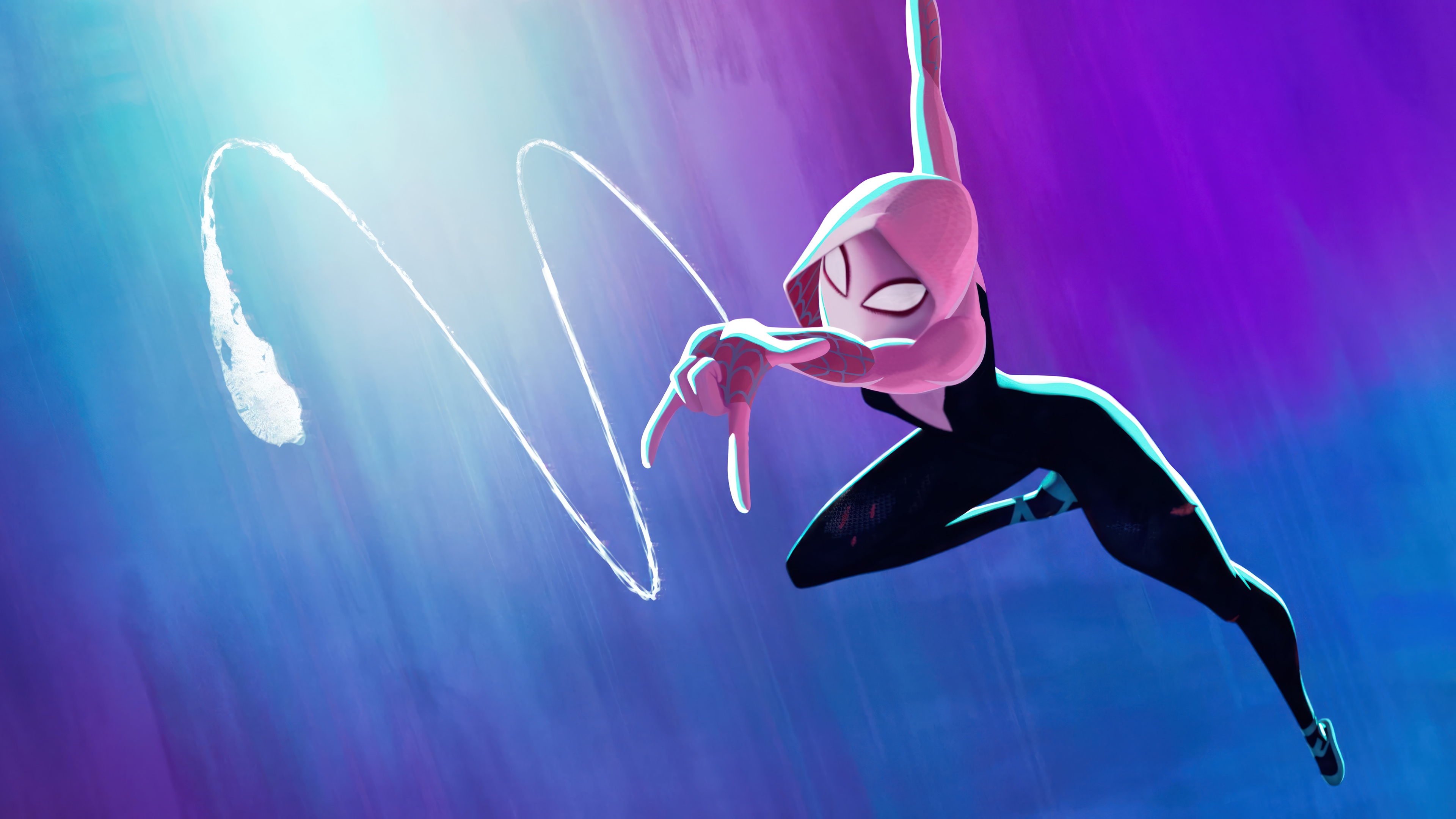 Spider-Gwen in Spider-Man: Across the Spider-Verse 4K HD Wallpaper
