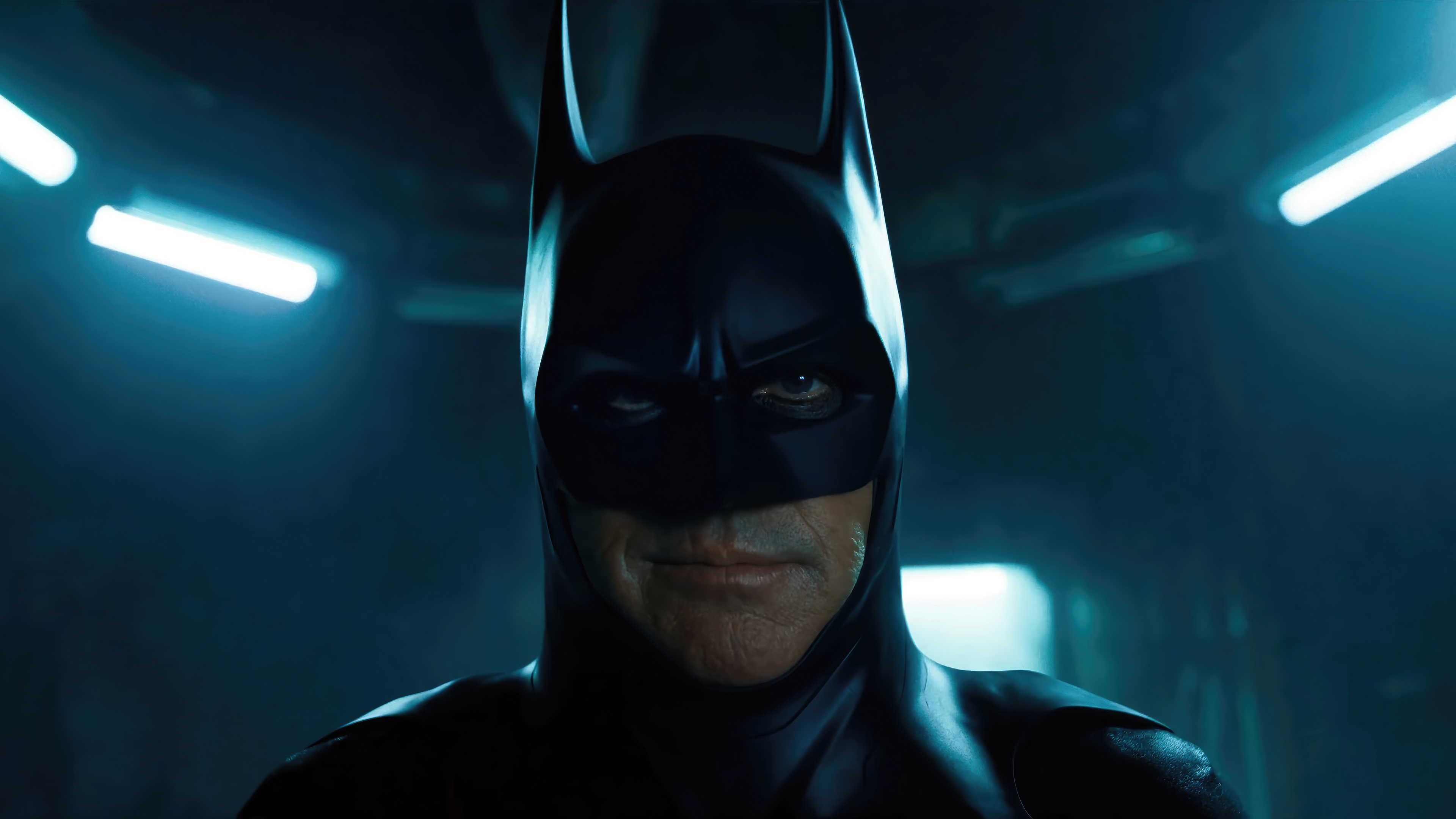 Michael Keaton as Batman in 4K HD Wallpaper