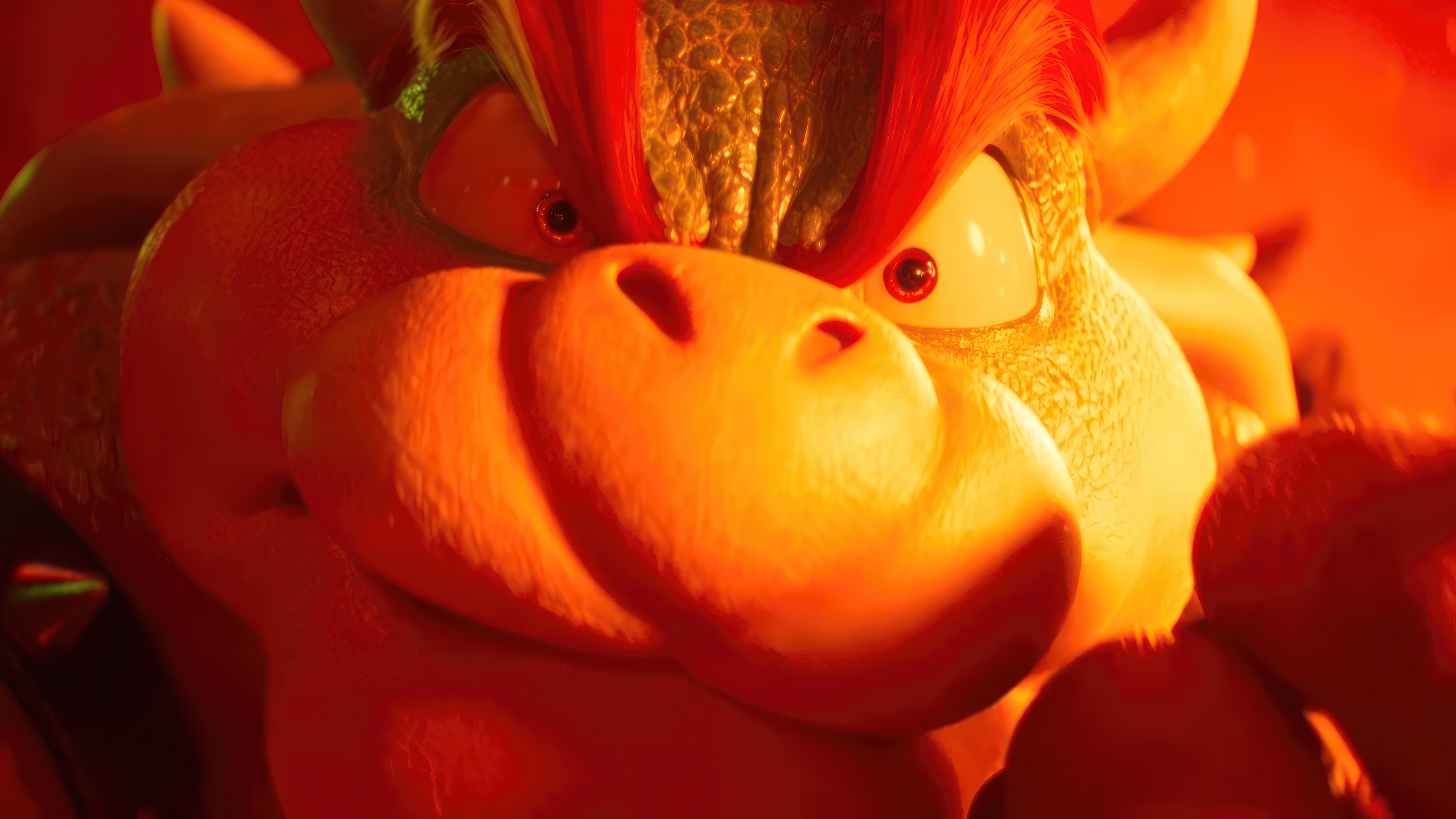 Bowser from The Super Mario Bros. Movie 4K HD Wallpaper