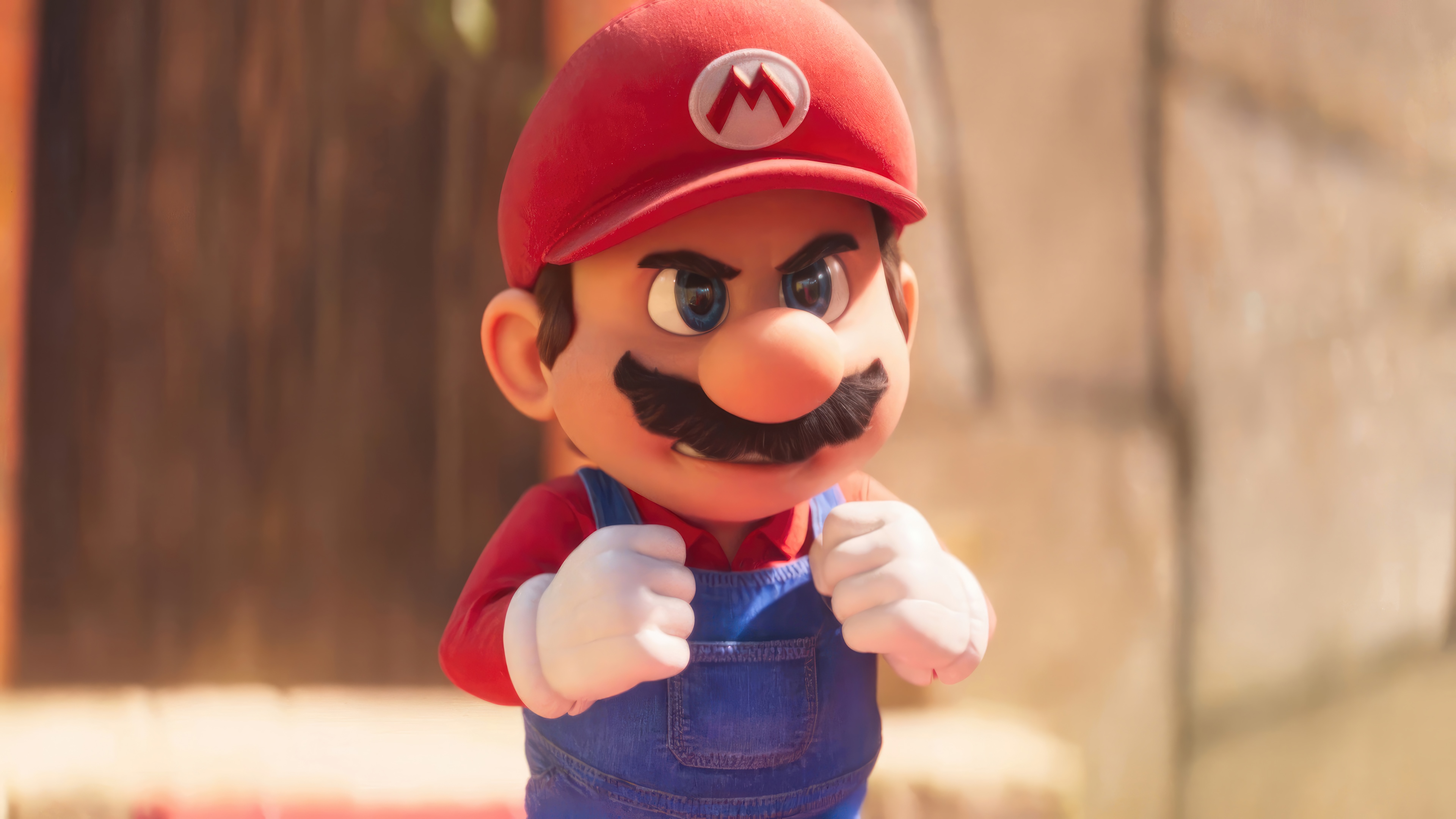 Mario from The Super Mario Bros. Movie 4K HD Wallpaper