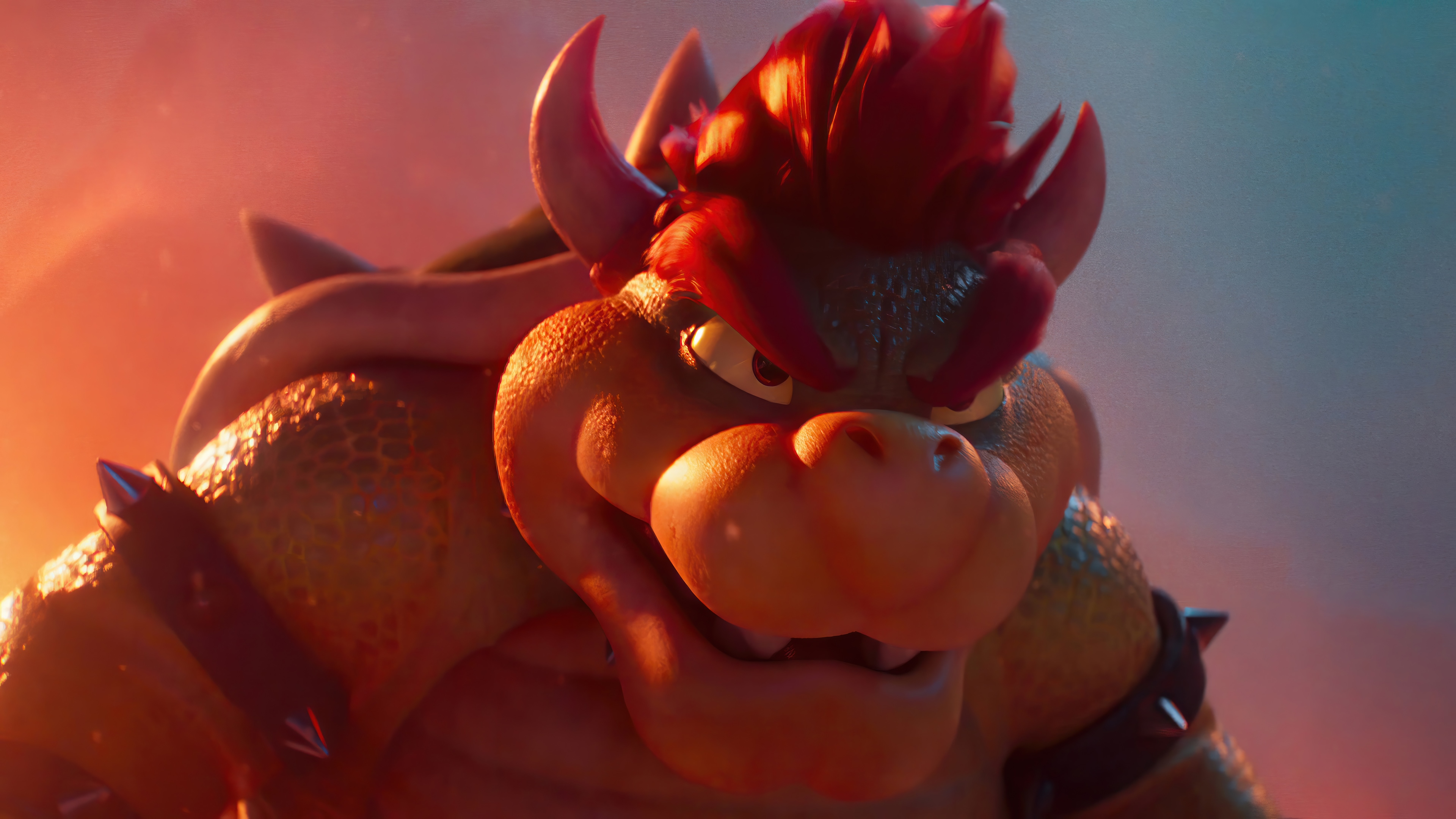 Bowser from The Super Mario Bros. Movie 4K HD Wallpaper