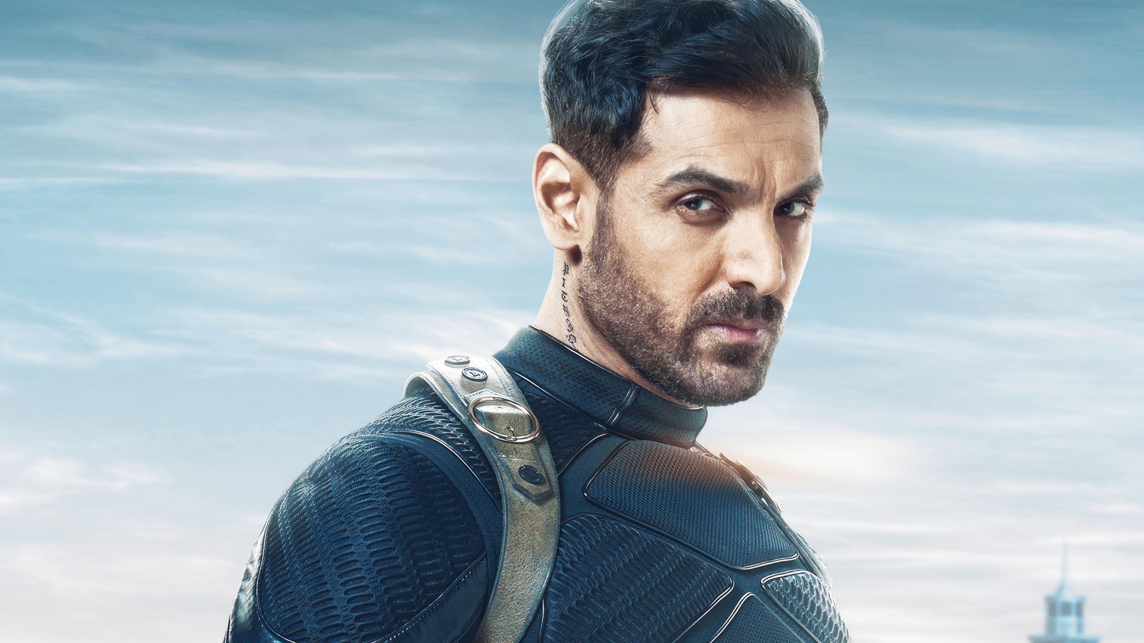 John Abraham in Pathaan 4K HD Wallpaper
