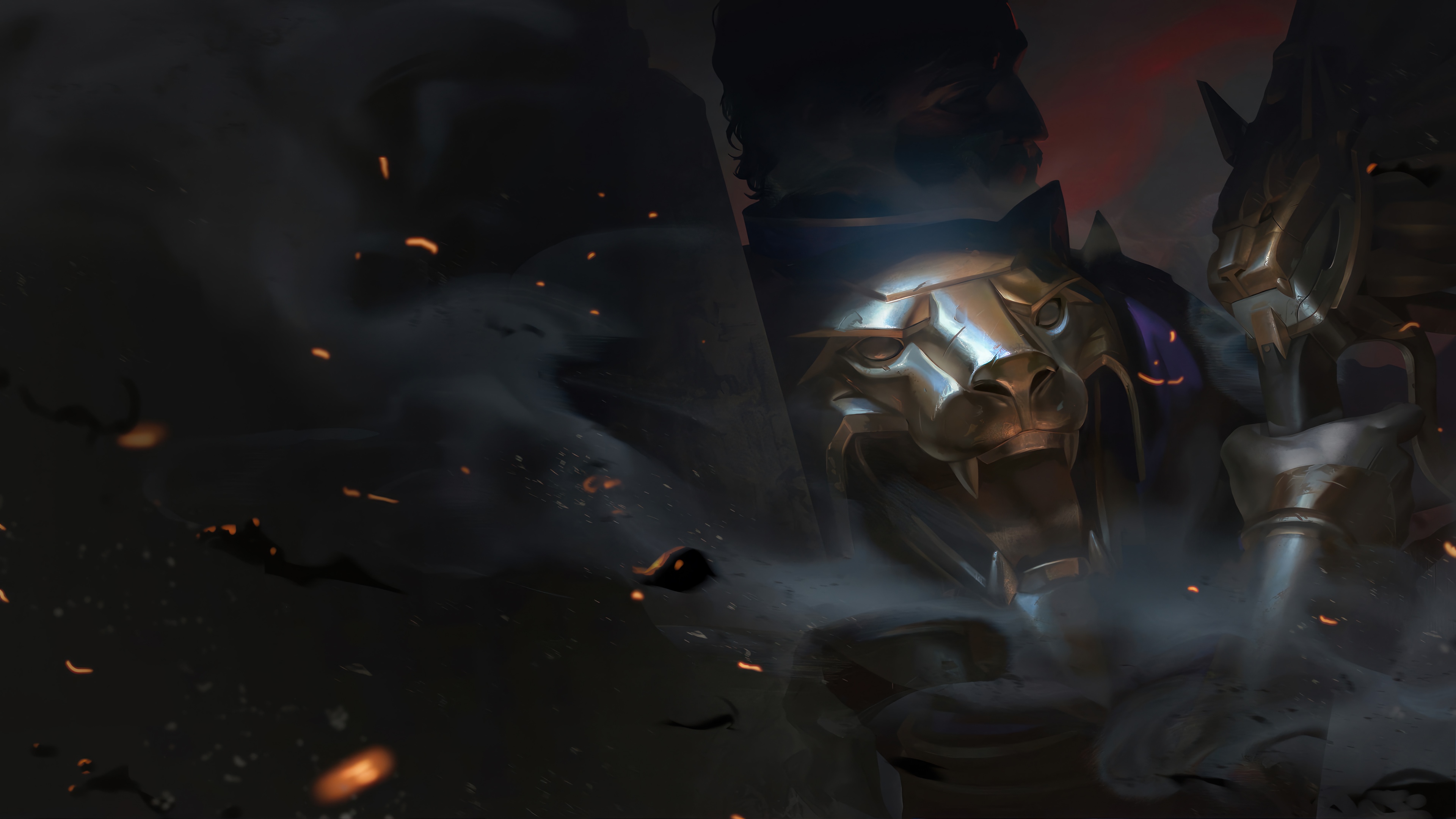 Victorious Graves in League of Legends 4K HD Wallpaper