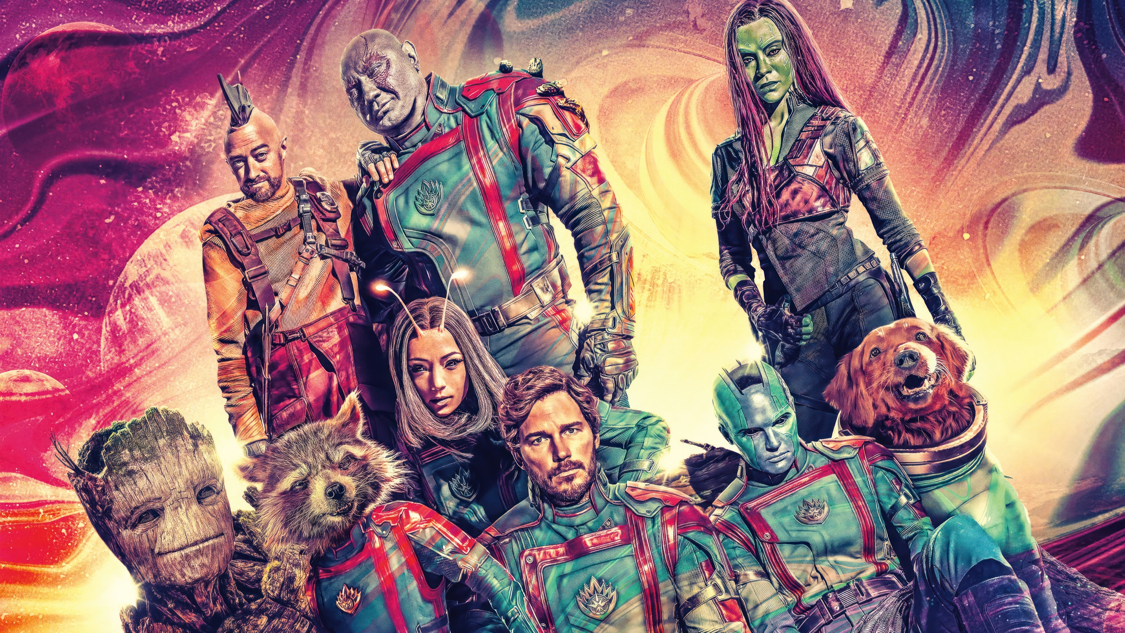 Guardians of the Galaxy Vol. 3 4K HD Wallpaper