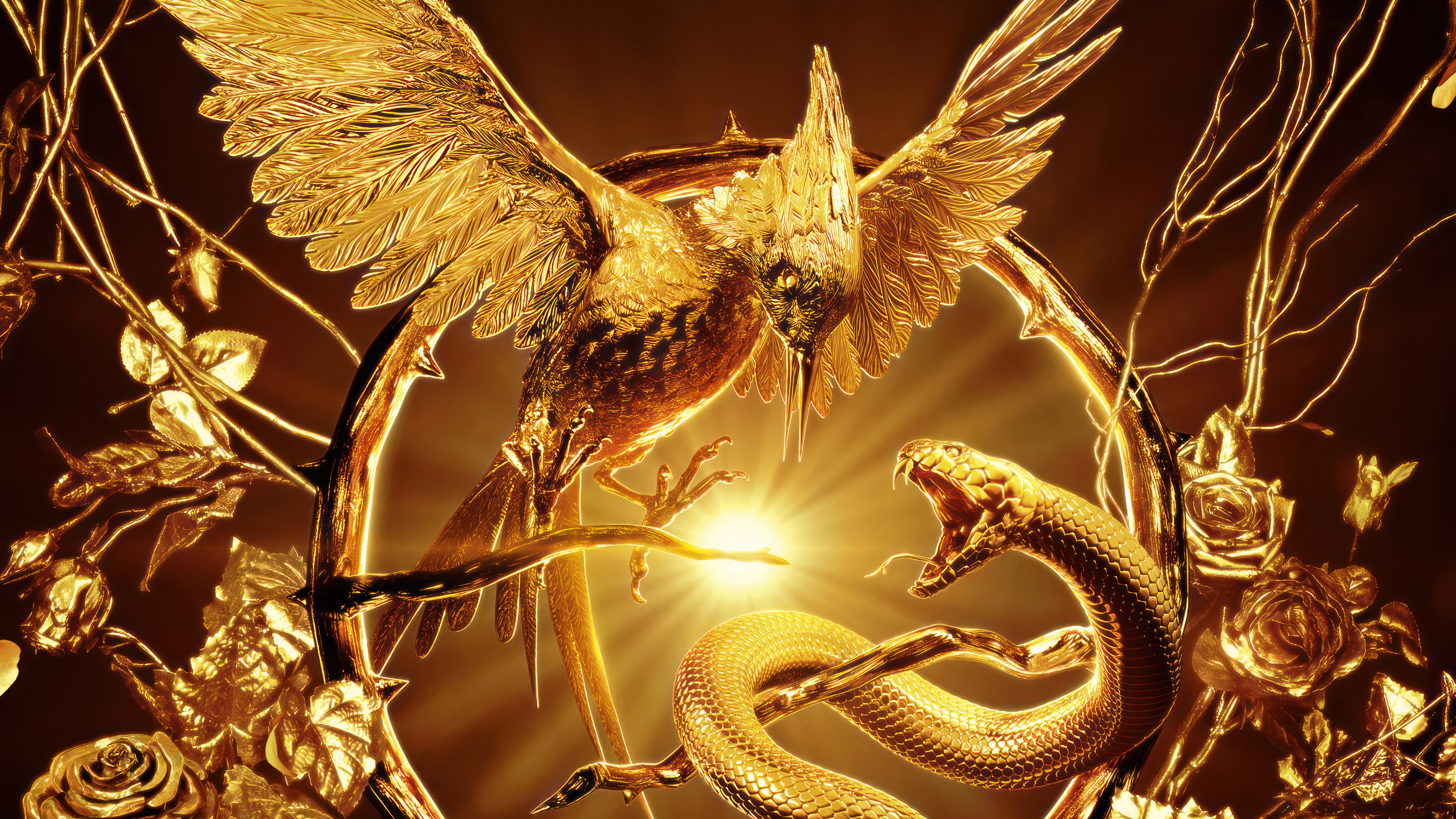 The Hunger Games: The Ballad of Songbirds and Snakes 4K HD Wallpaper
