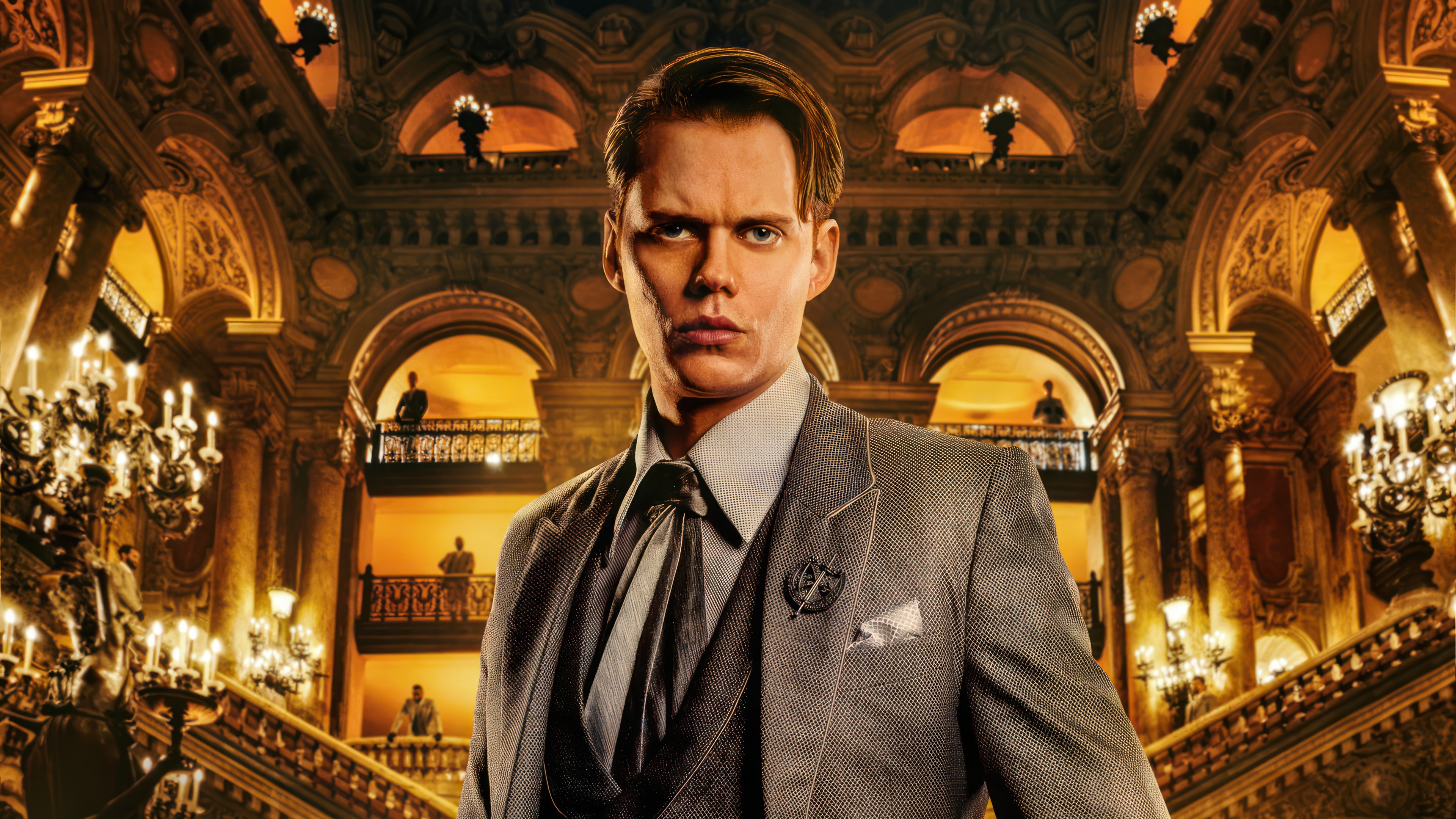 Bill Skarsgard in John Wick: Chapter 4 4K HD Wallpaper