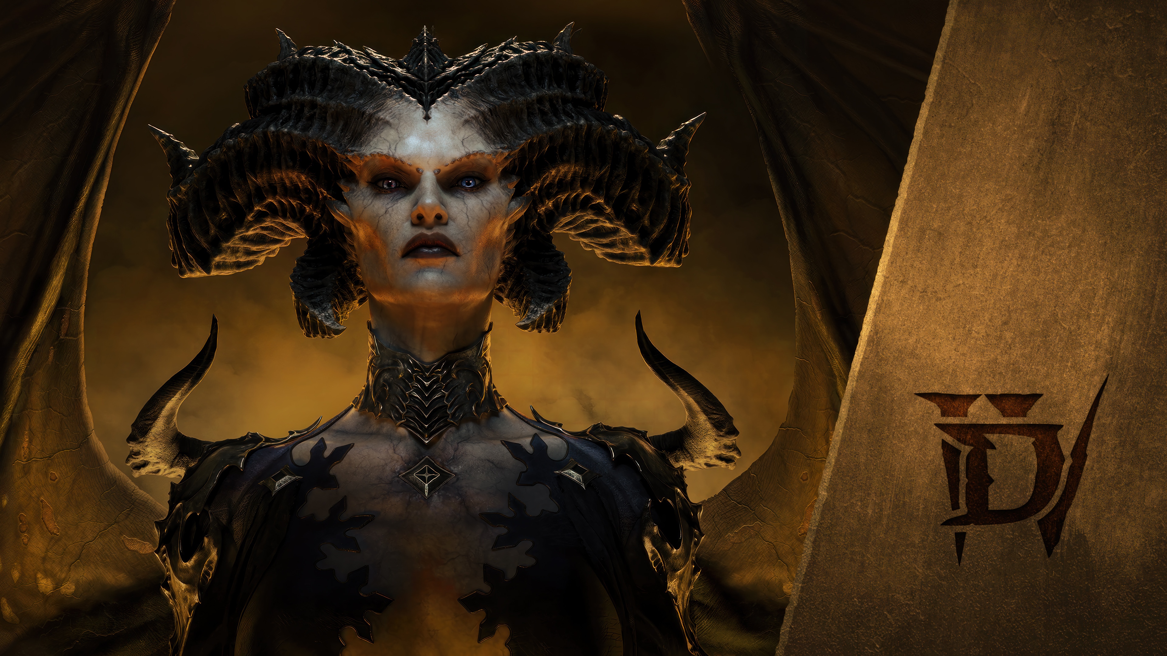 Diablo IV Lilith 4K HD Wallpaper