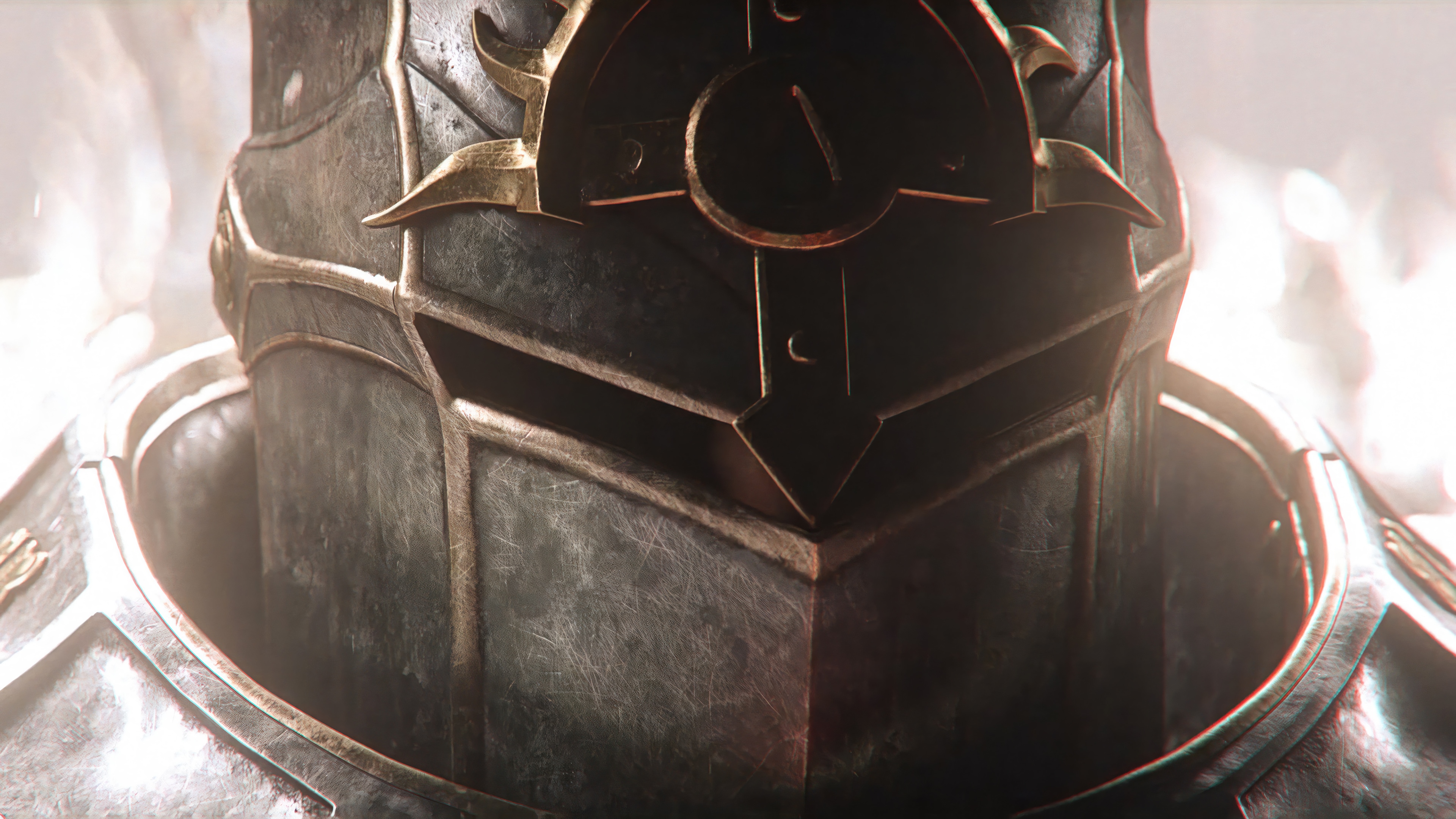 Diablo IV Knight Armor Close-up 4K HD Wallpaper