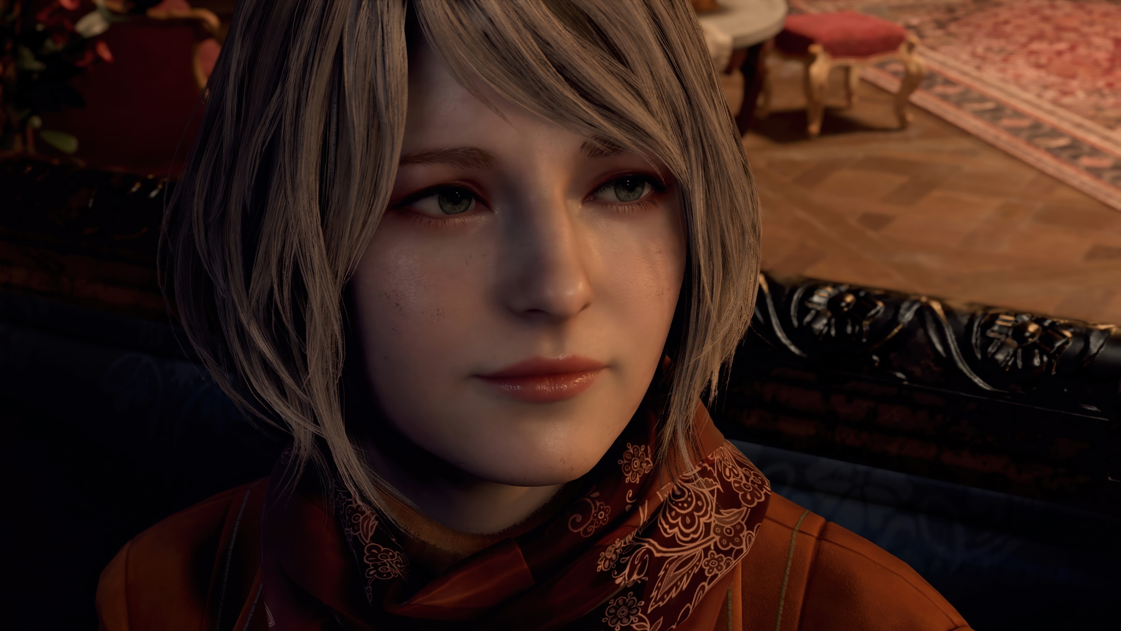 Ashley Graham from Resident Evil 4 Remake in 4K HD Wallpaper