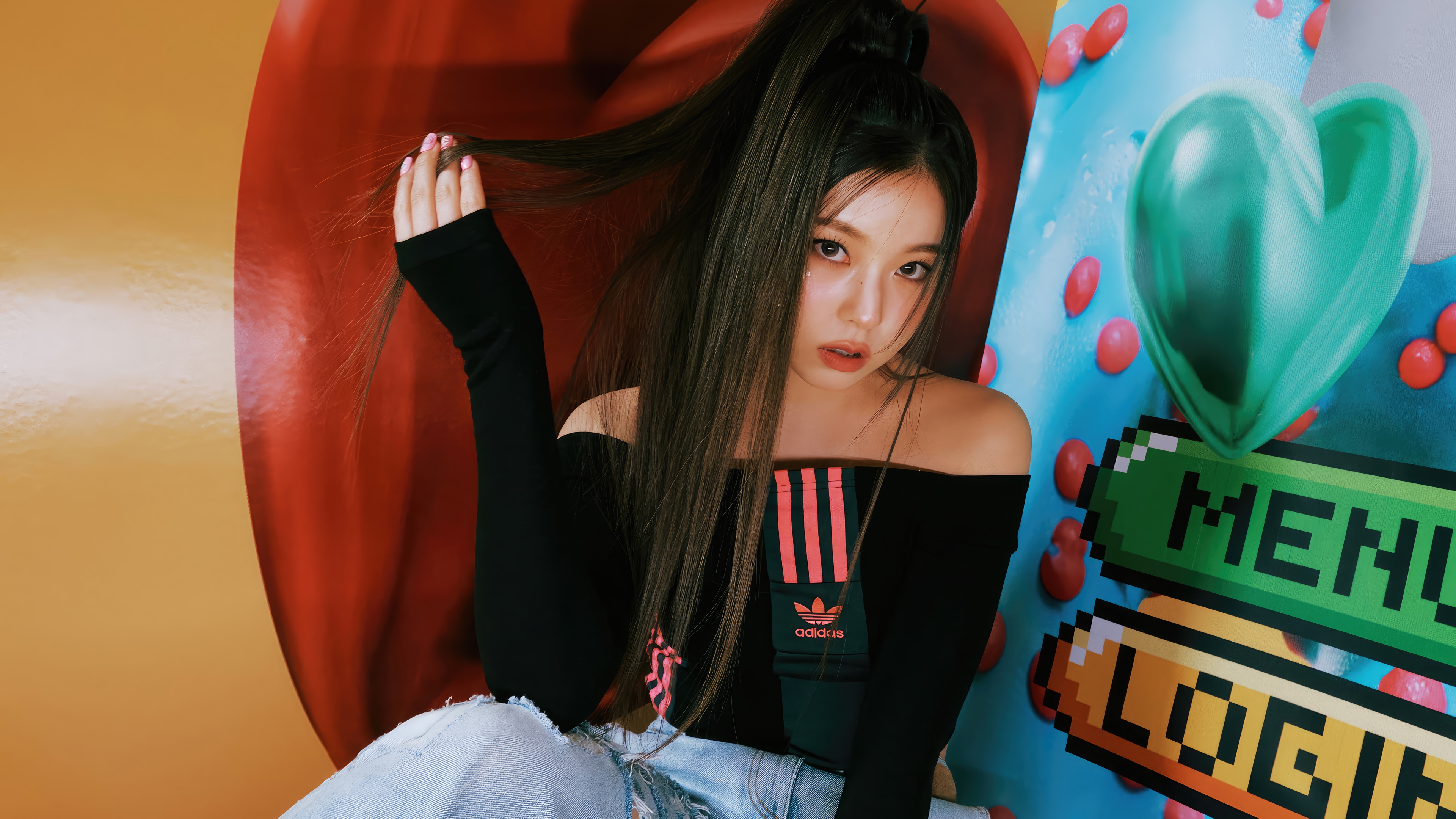 NMIXX Kyujin 4K HD Wallpaper