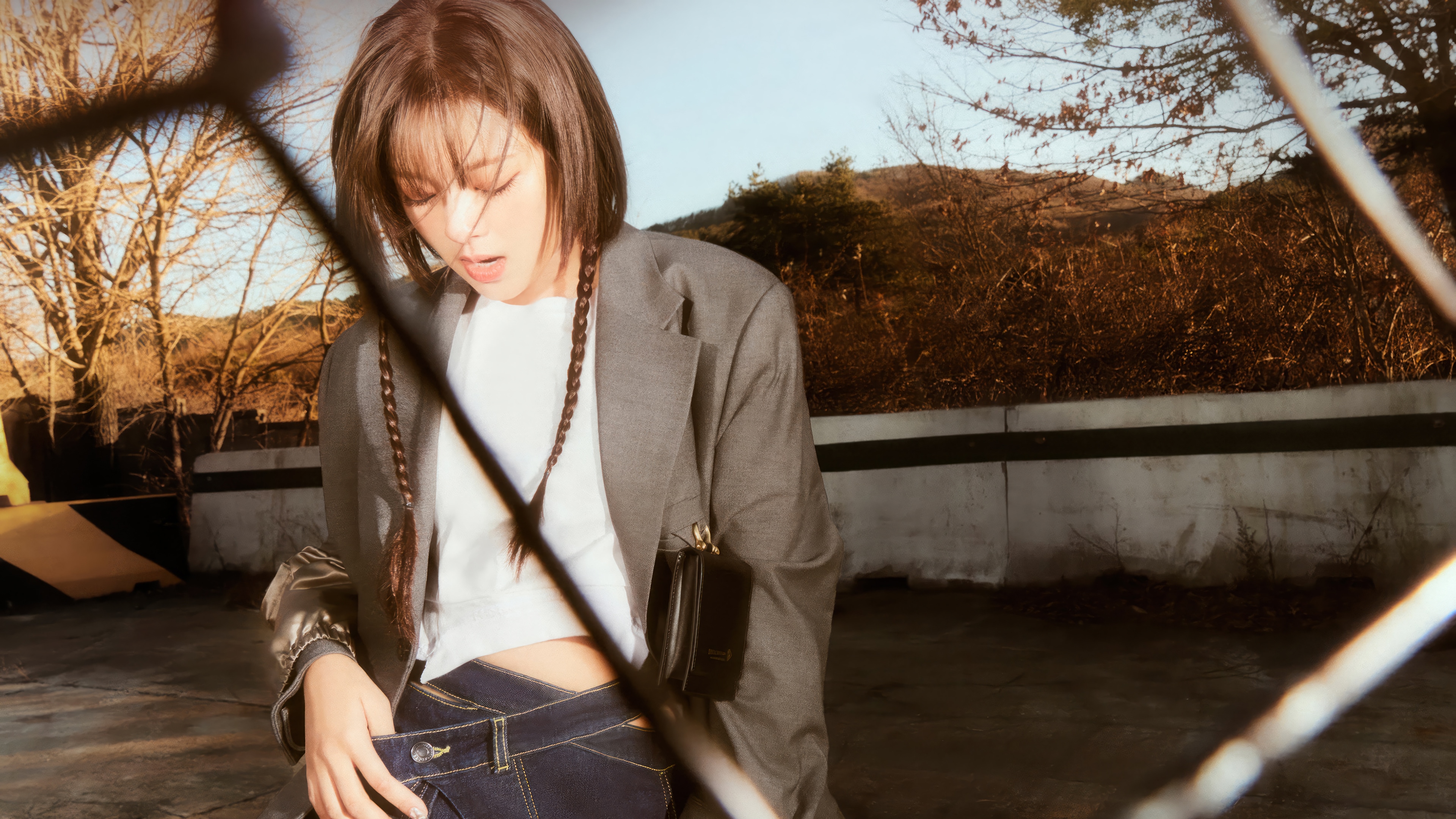 Jeongyeon of TWICE in 4K HD Wallpaper