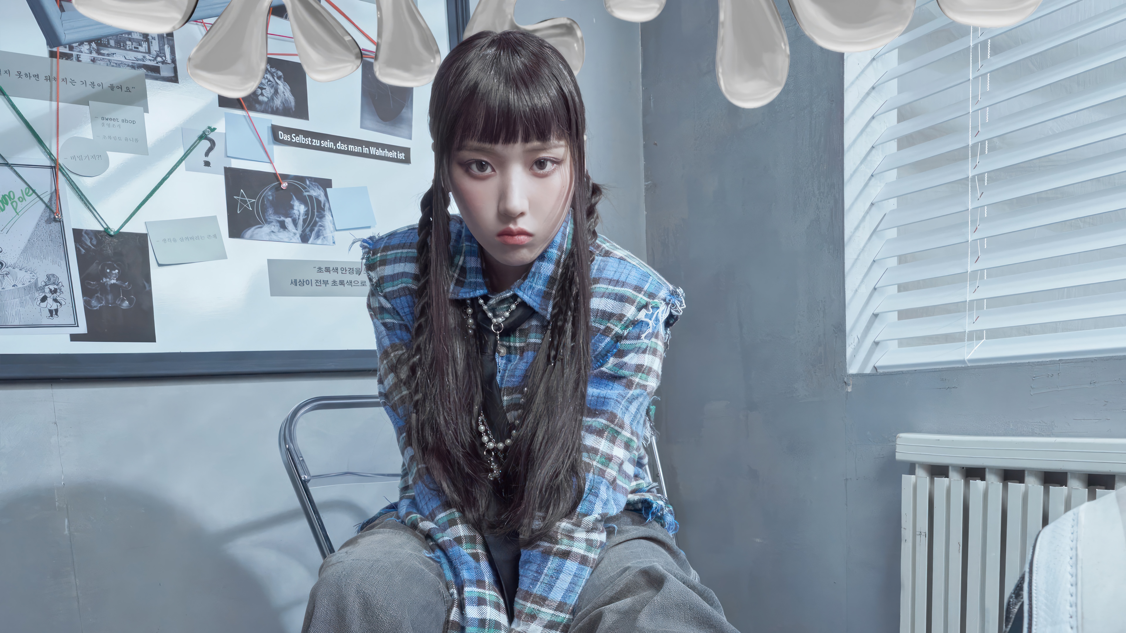 Jiwon from NMIXX in 4K HD Wallpaper