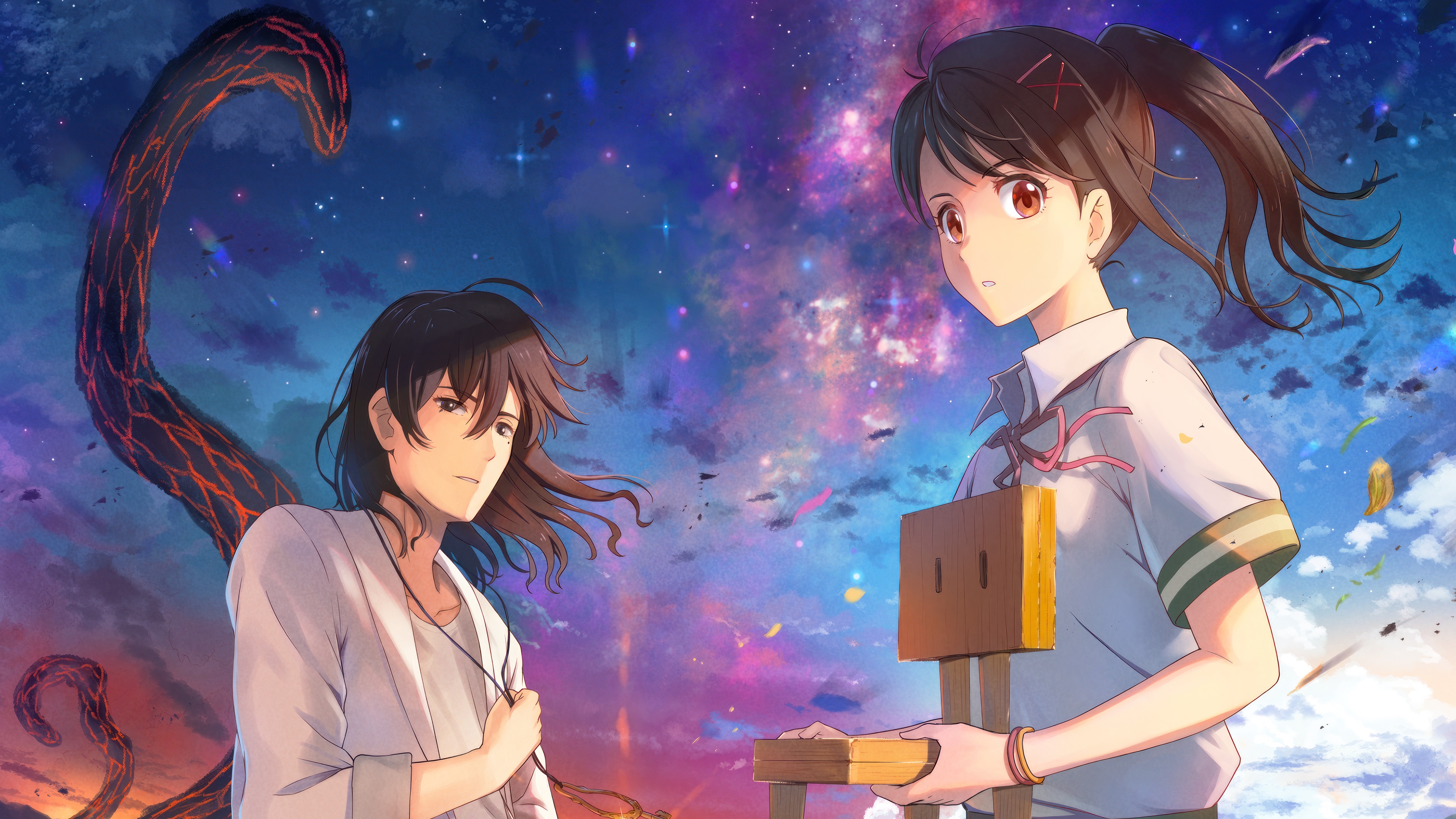 Suzume No Tojimari 4K HD Wallpaper