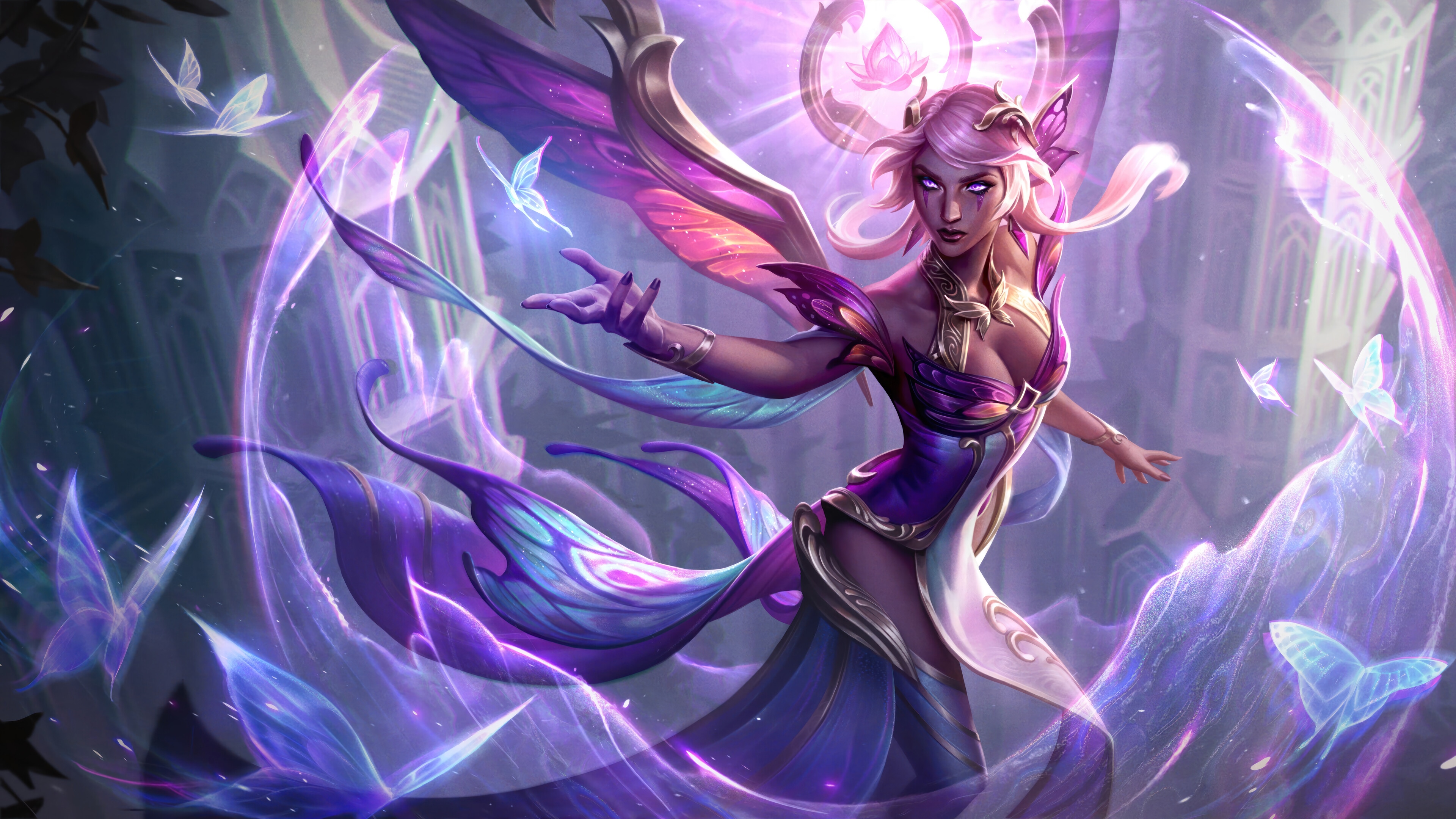 Faerie Karma Splash Art 4K HD Wallpaper