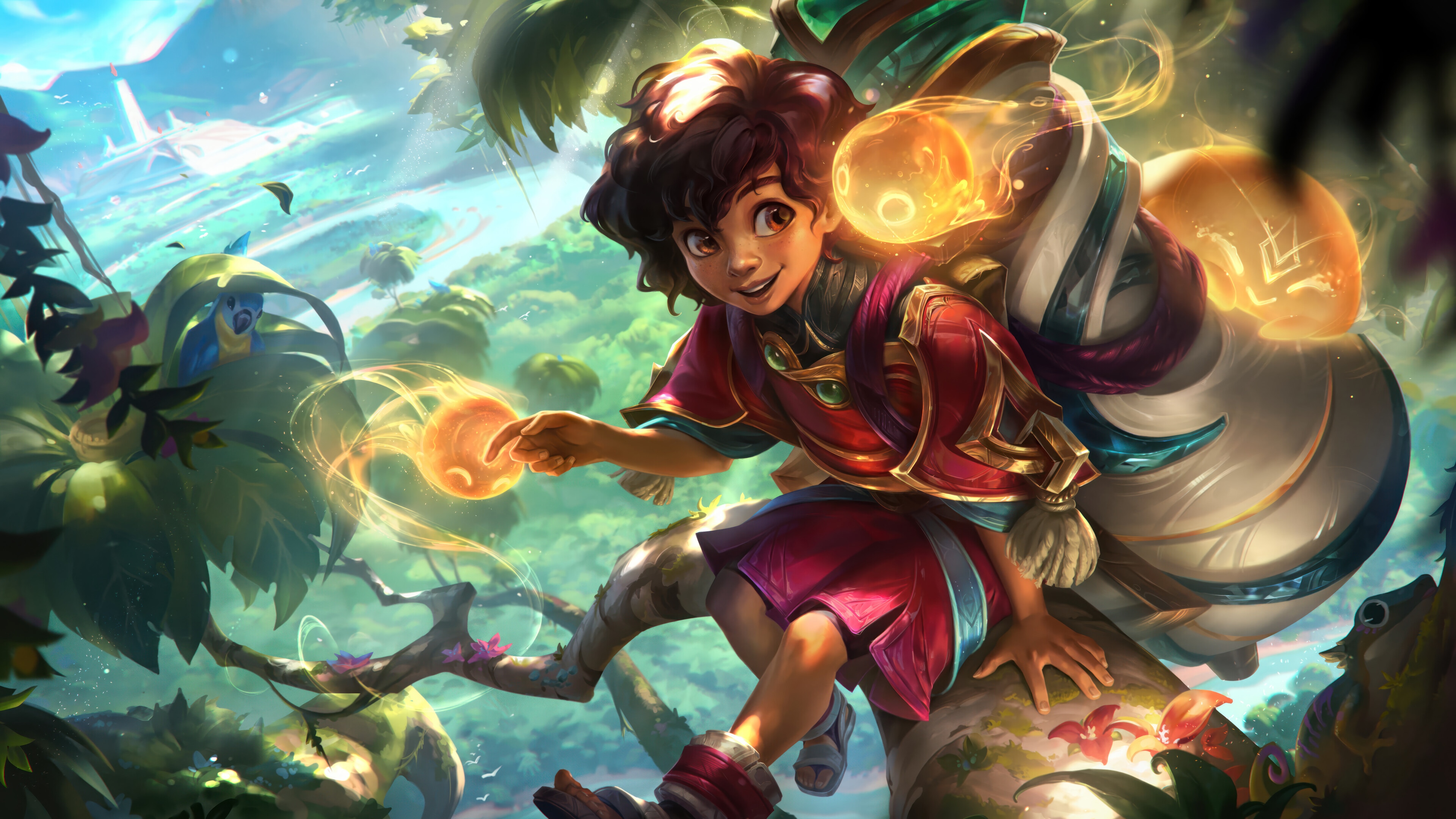 Milio Splash Art 4K HD Wallpaper