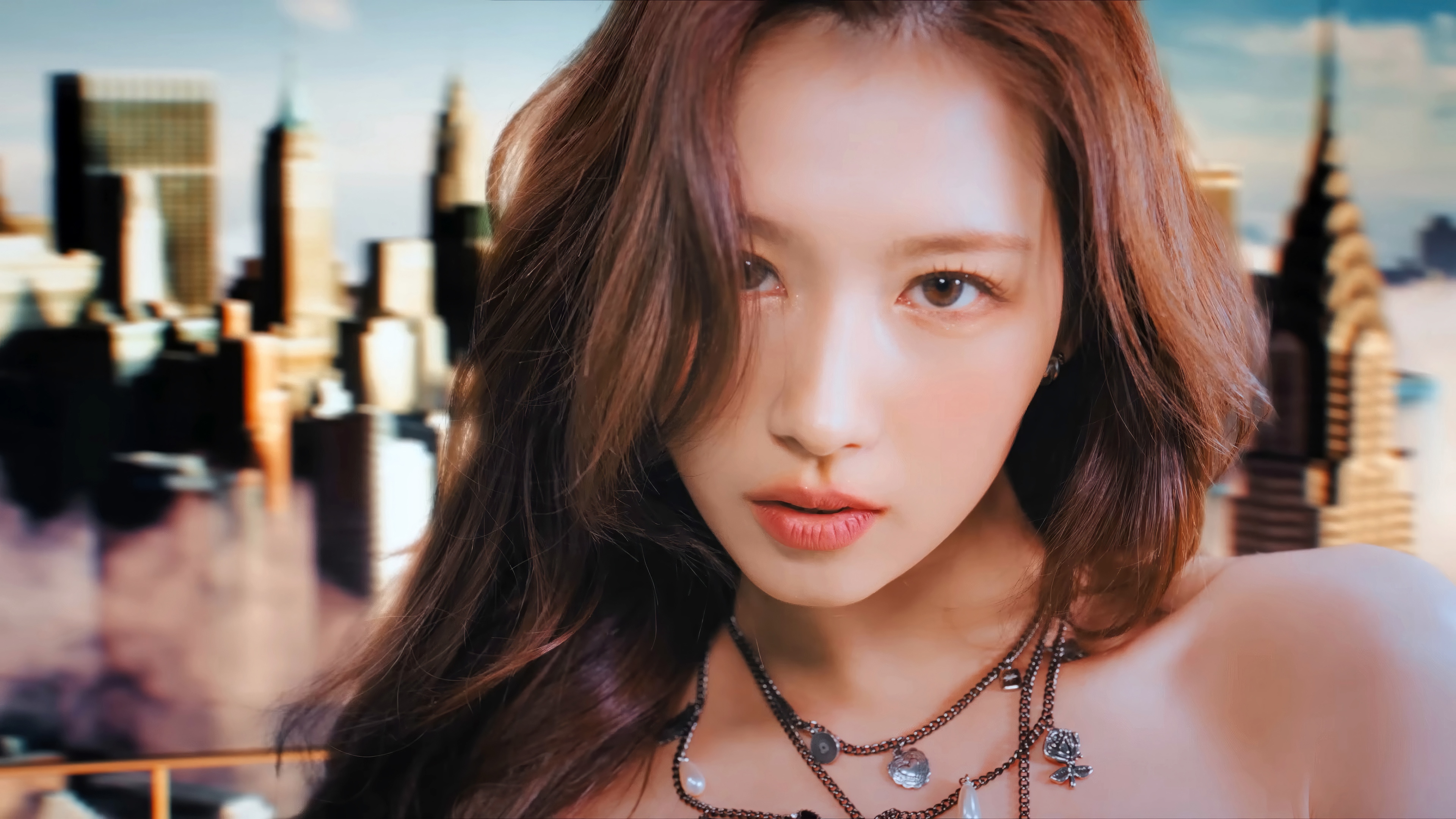 Sana from TWICE in 4K HD Wallpaper