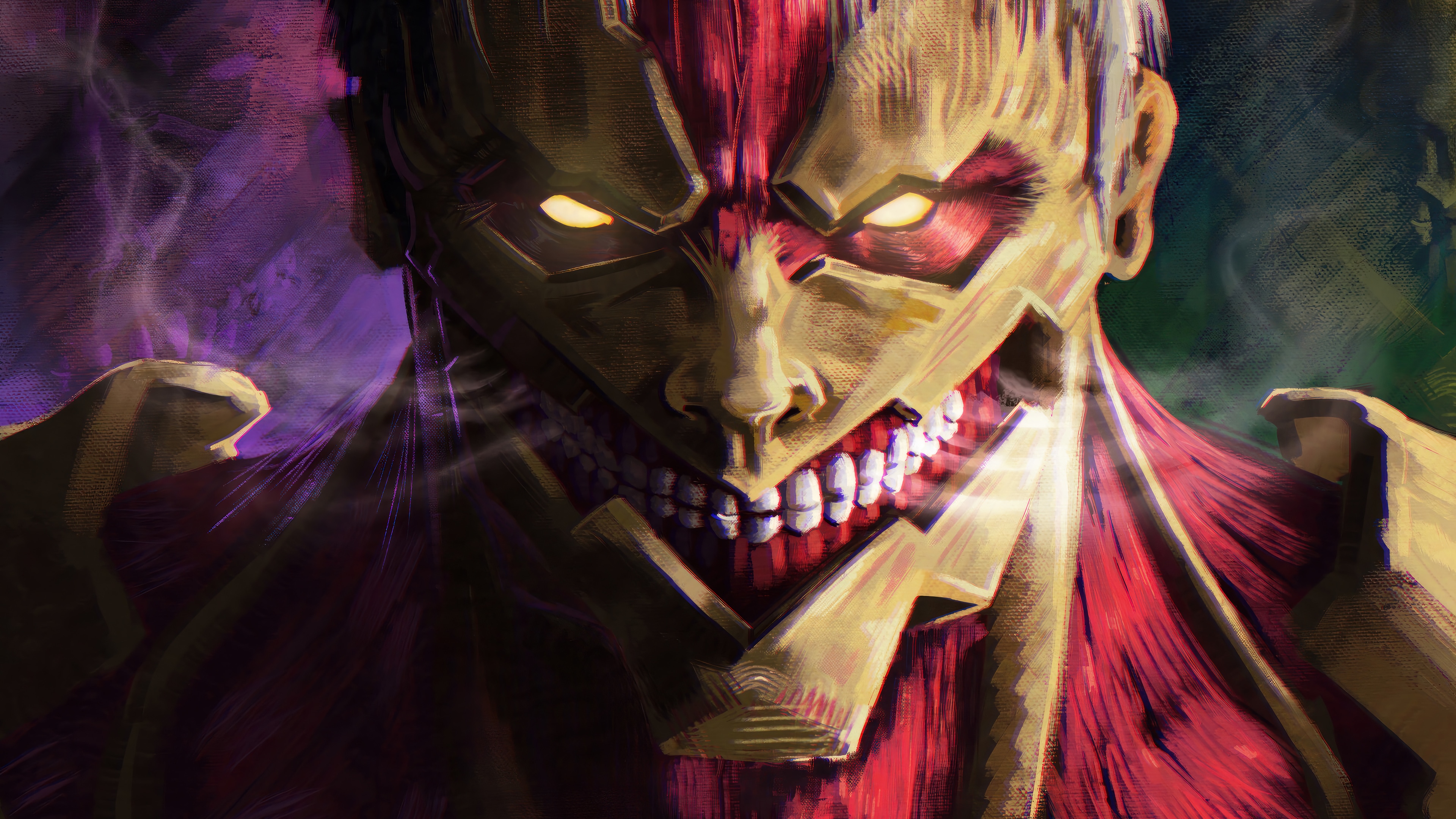 Armored Titan from Attack on Titan 4K HD Wallpaper