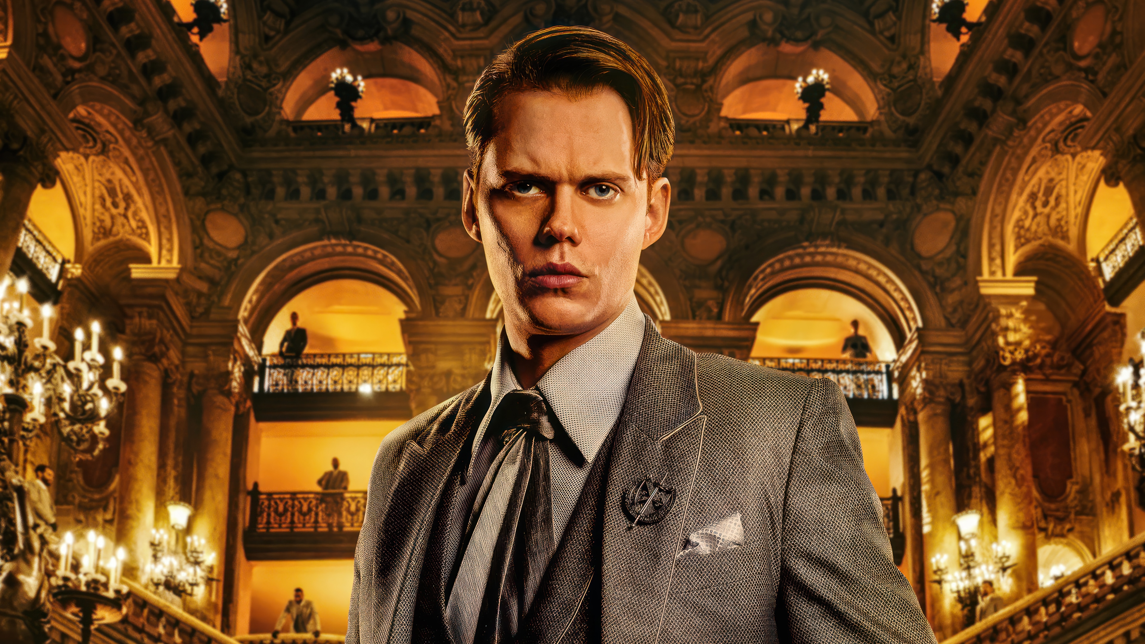 Bill Skarsgard in John Wick: Chapter 4 4K HD Wallpaper