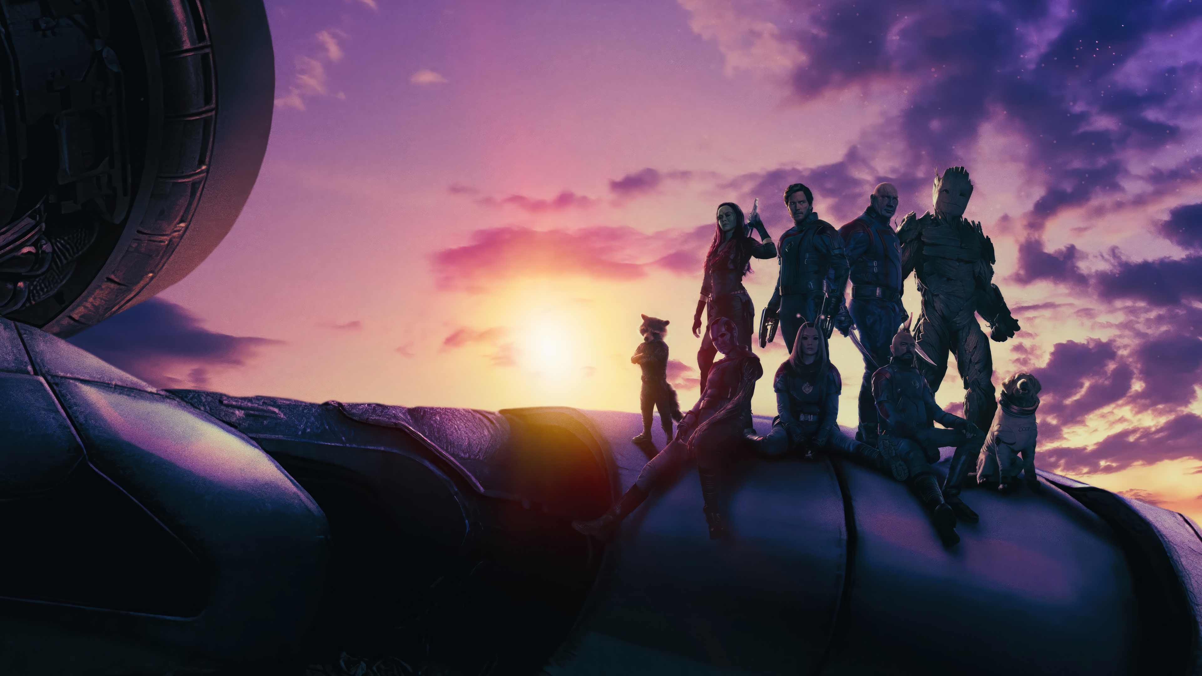 Guardians of the Galaxy Vol. 3 4K HD Wallpaper