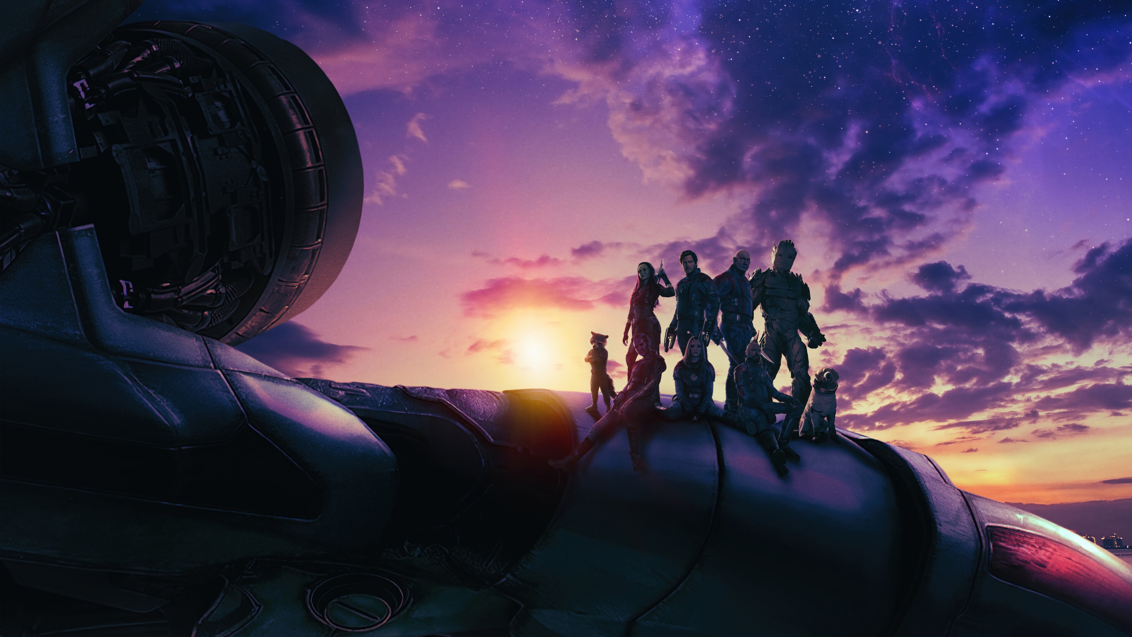 Guardians of the Galaxy Vol. 3 4K HD Wallpaper