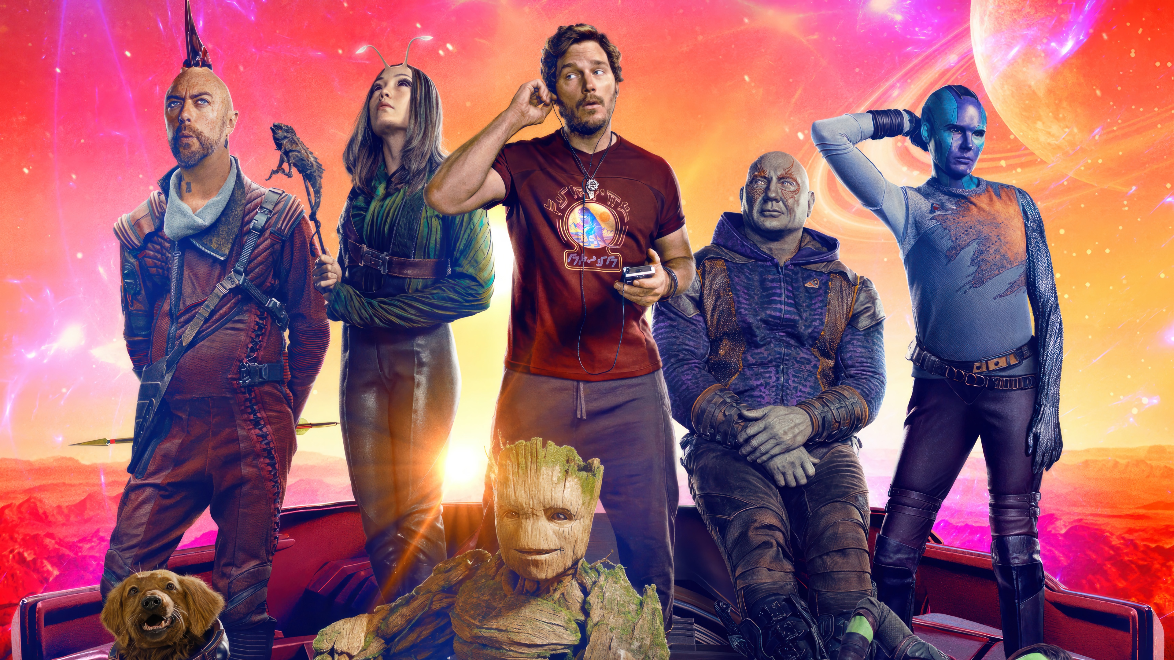 Guardians of the Galaxy Vol. 3 4K HD Wallpaper