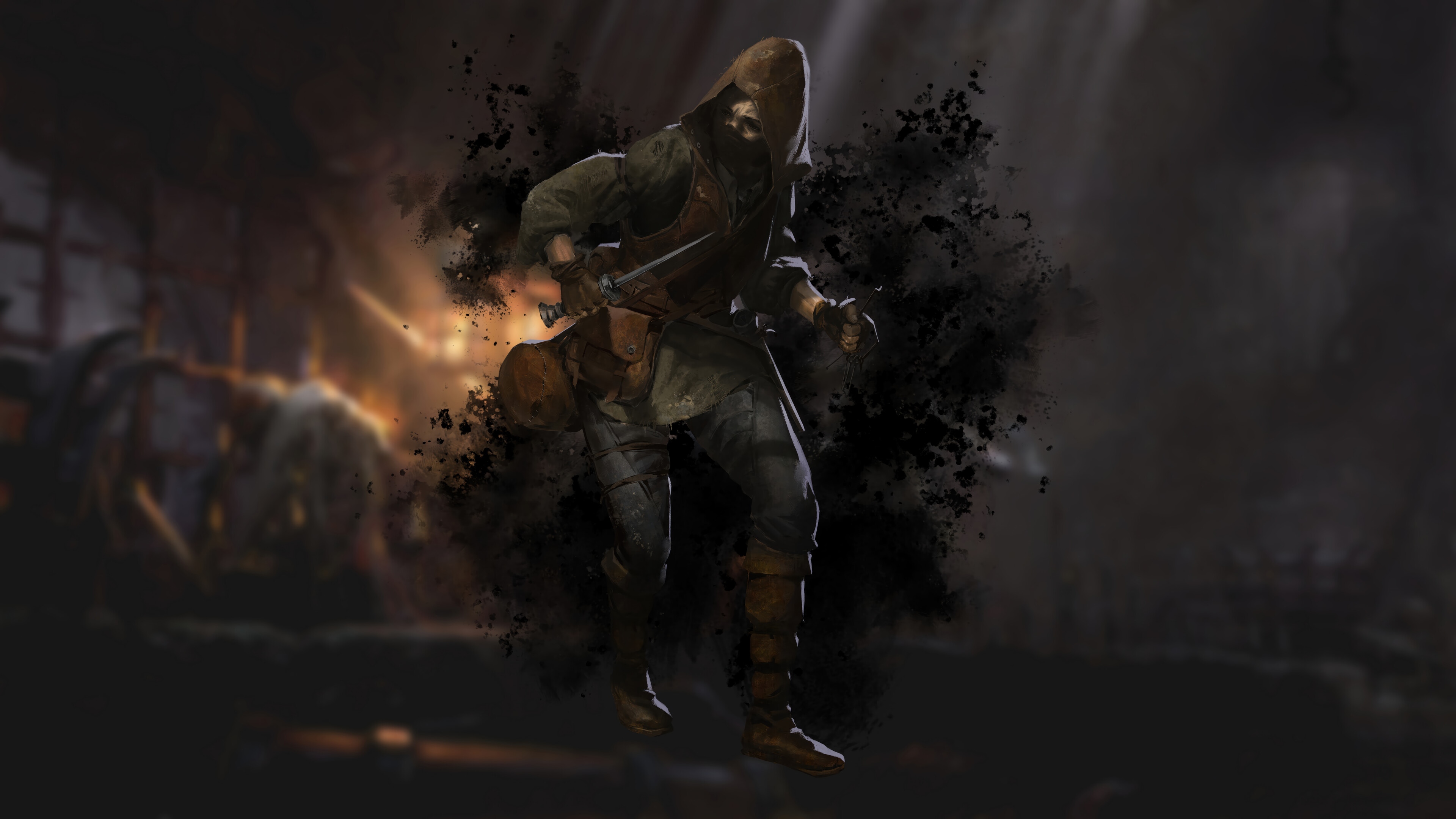 Dark and Darker Rogue 4K HD Wallpaper