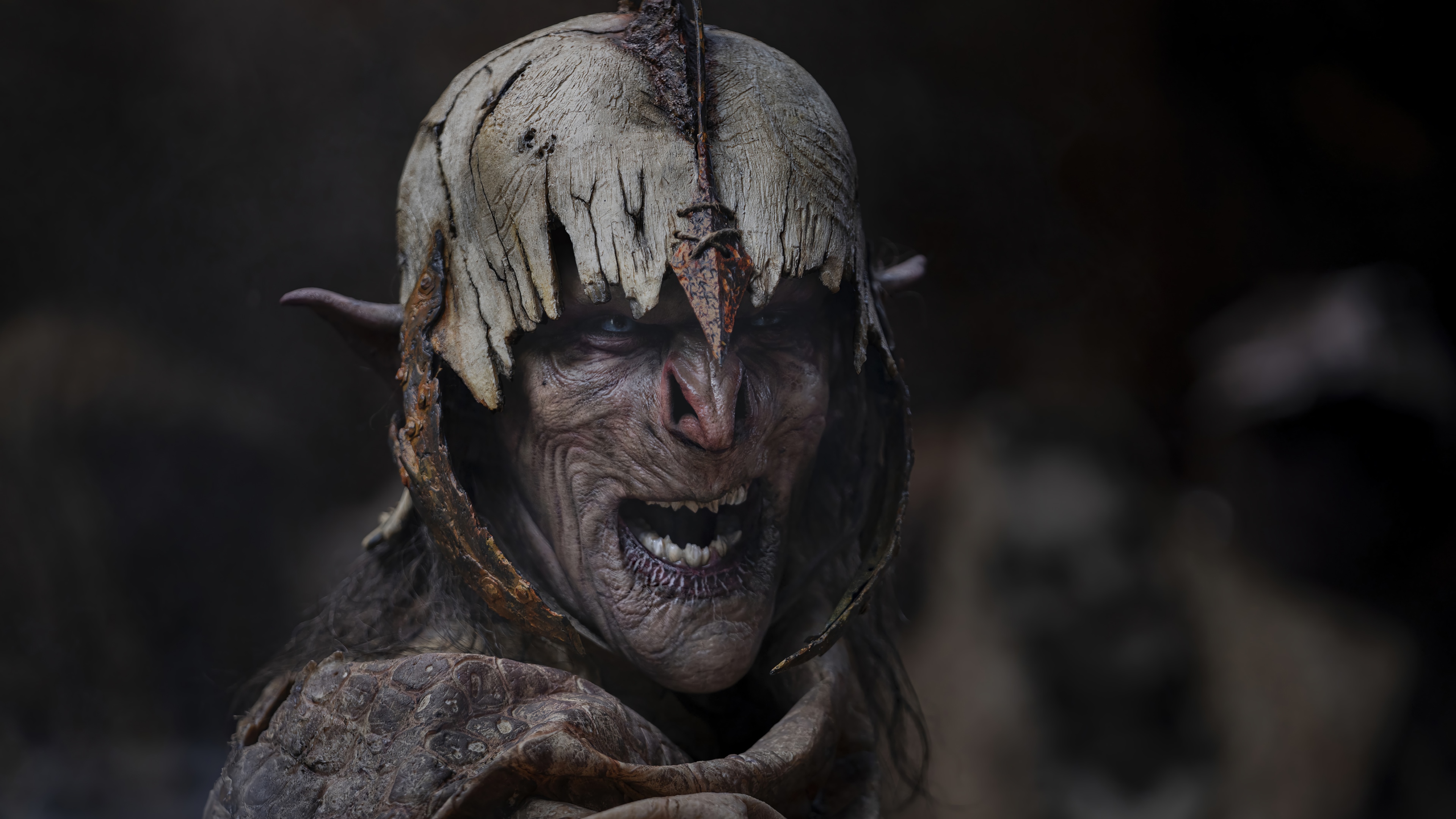 Orc from The Lord of the Rings: The Rings of Power 4K HD Wallpaper