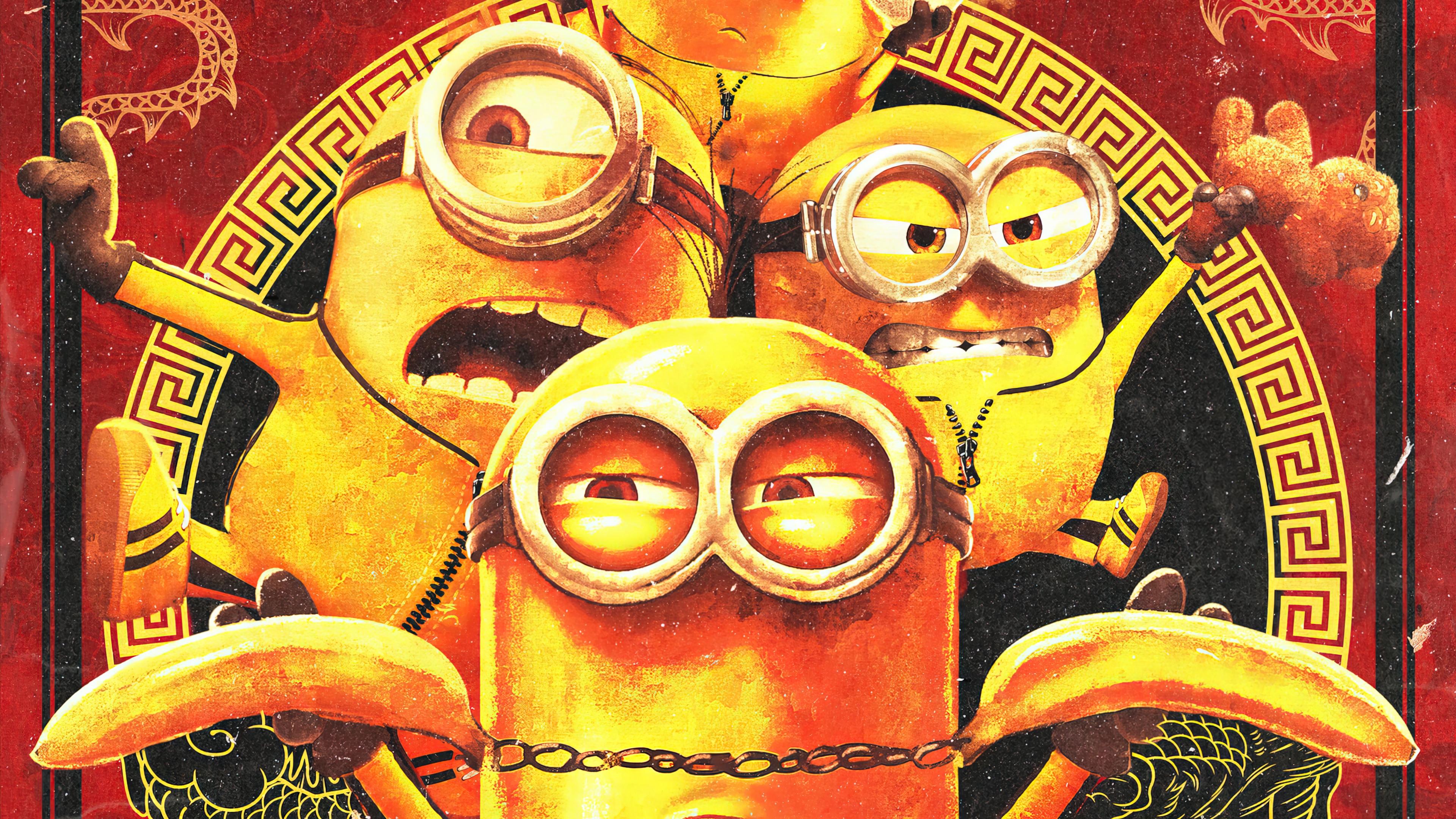 Minions: Rise of Gru 4K HD Wallpaper
