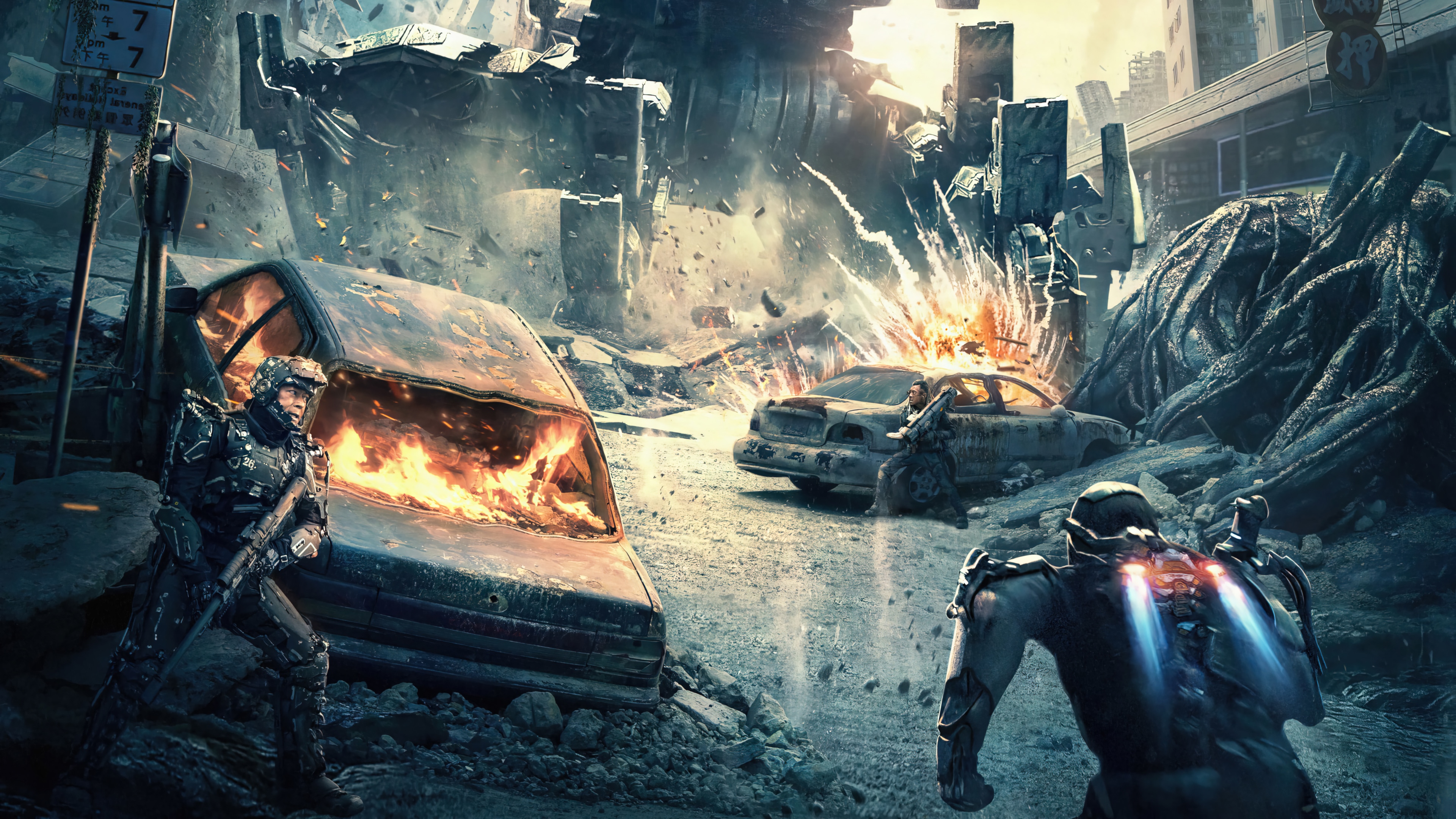 Warriors of Future Sci-Fi Movie 4K HD Wallpaper