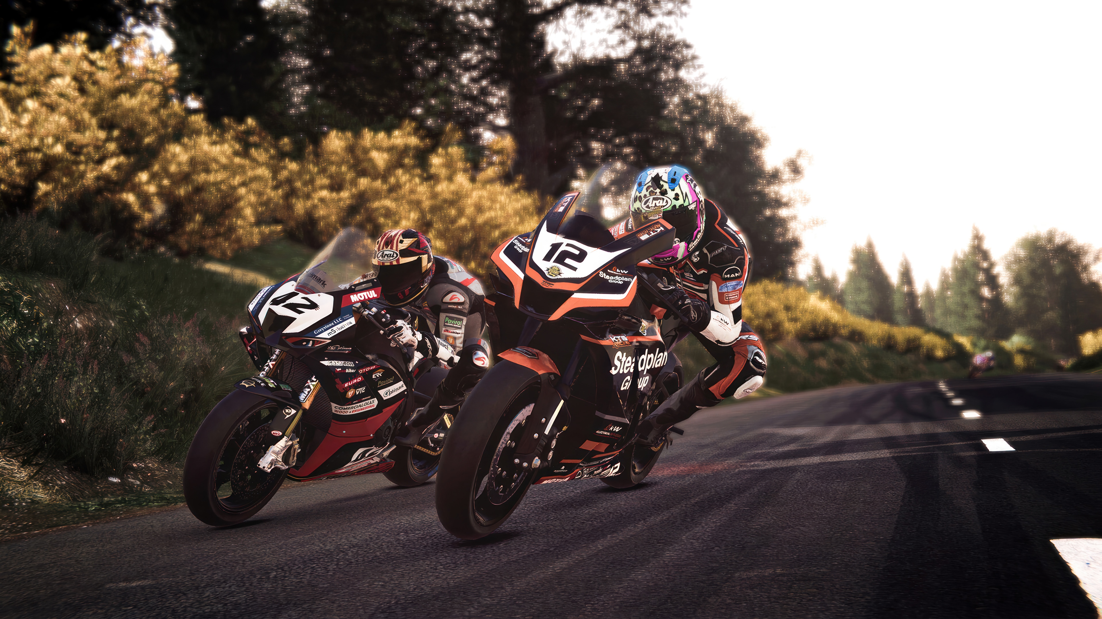 TT Isle of Man: Ride on the Edge 3 Motorcycle Race HD Wallpaper