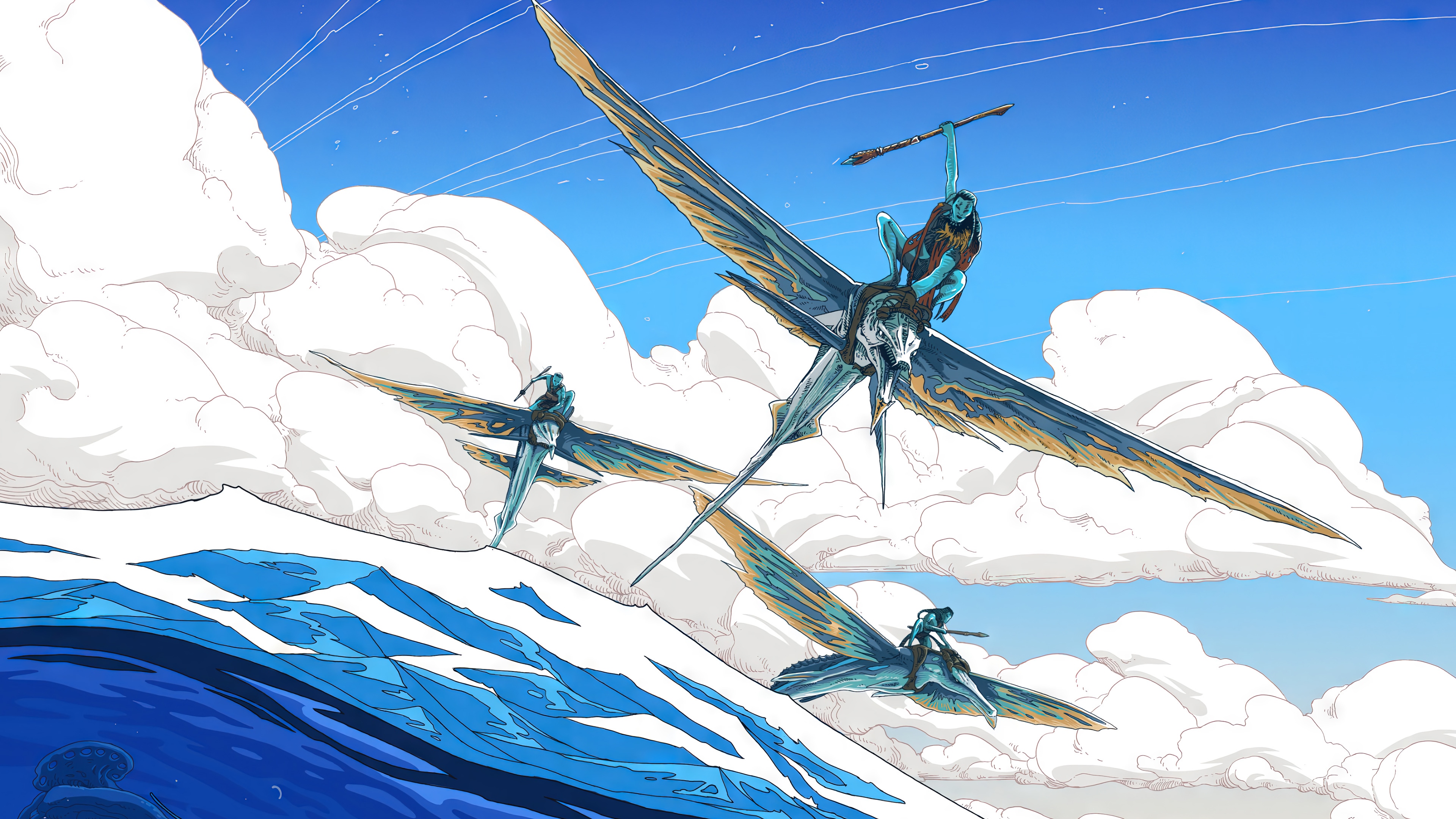 Avatar: The Way of Water 4K Art HD Wallpaper