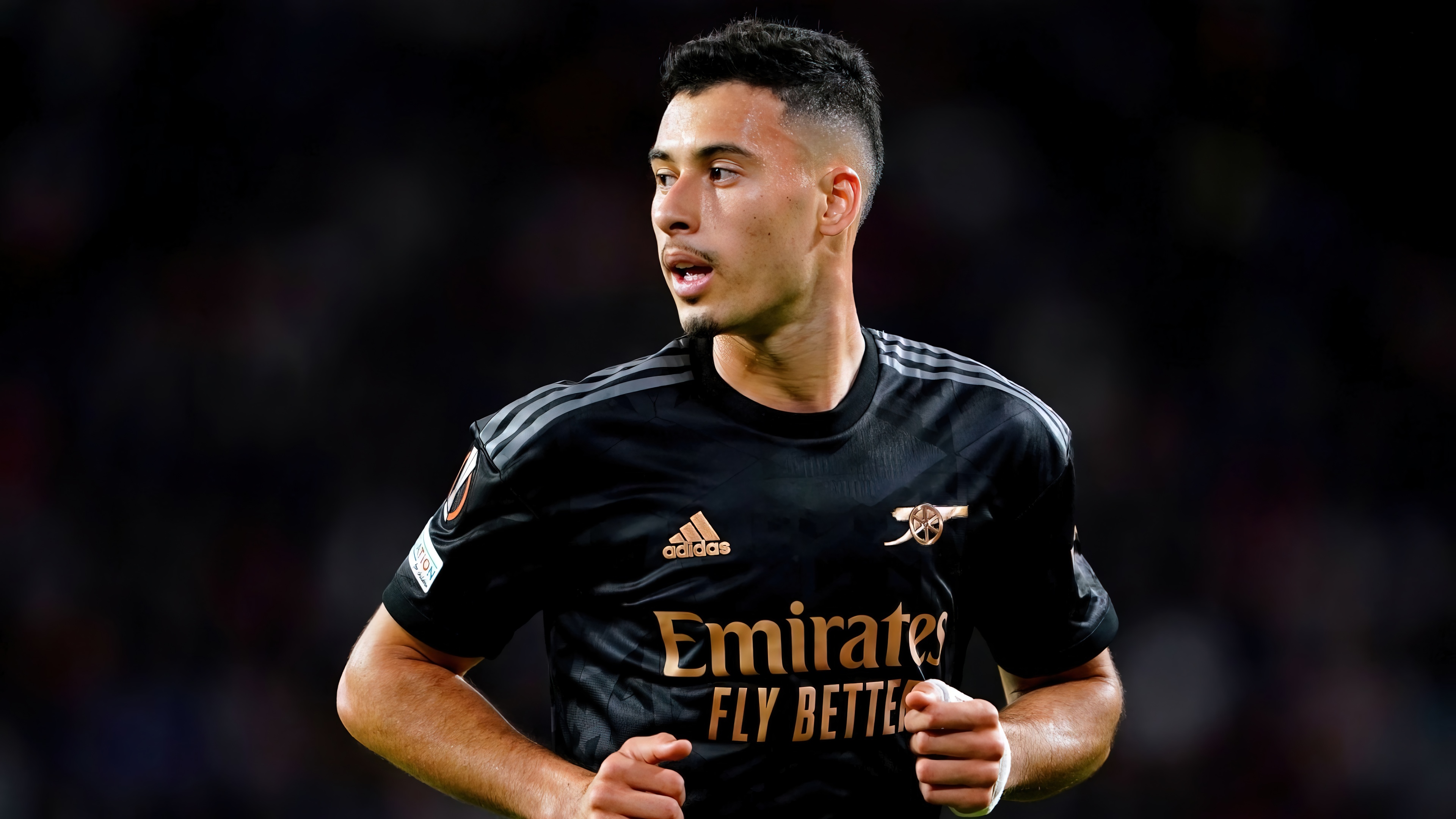 Gabriel Martinelli in Arsenal Football Kit 4K HD Wallpaper