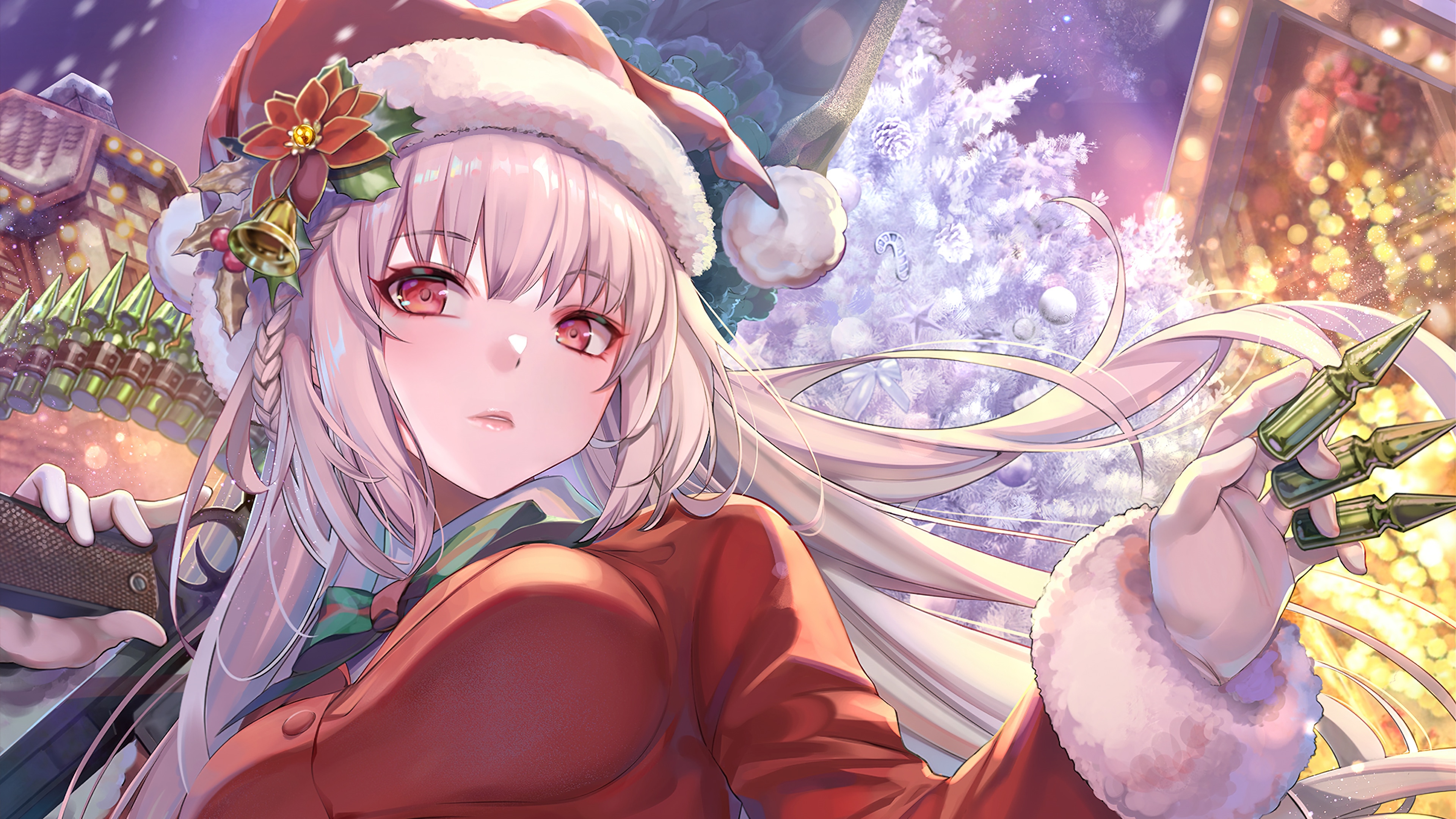 Florence Nightingale Christmas Fate Grand/Order 4K HD Wallpaper