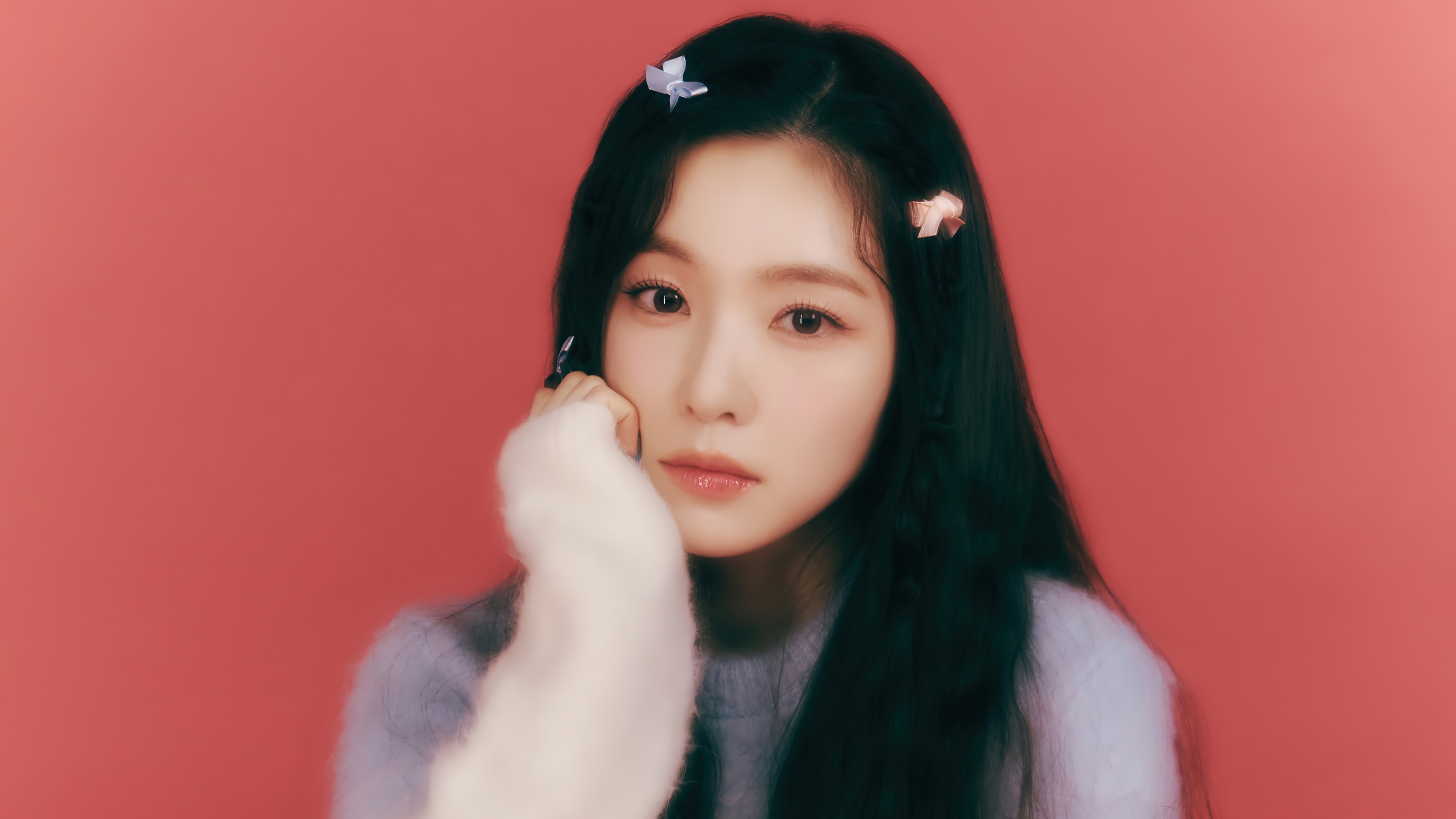 Irene of Red Velvet with hair clips HD Wallpaper