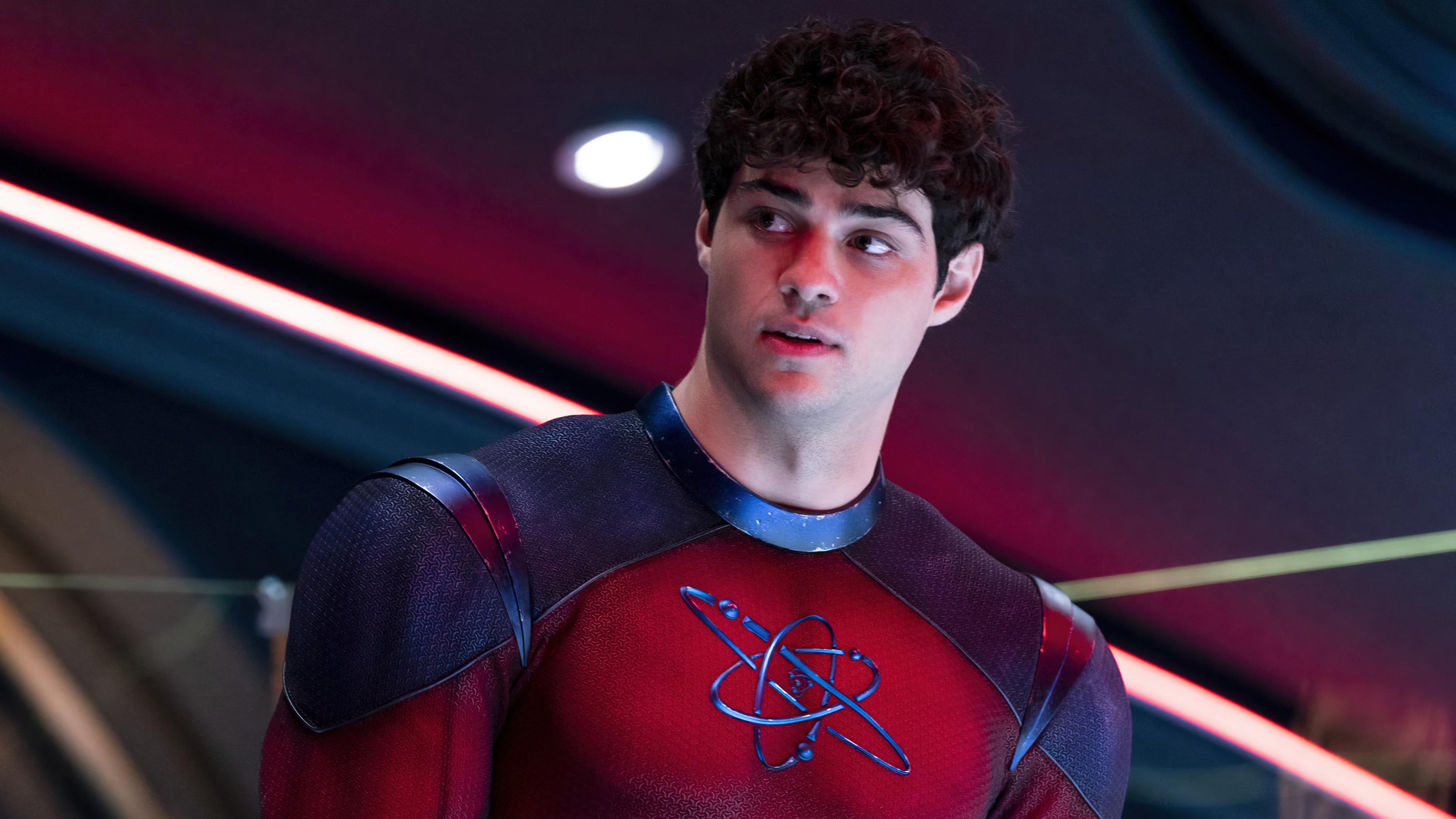 Atom Smasher Noah Centineo in Black Adam 4K HD Wallpaper