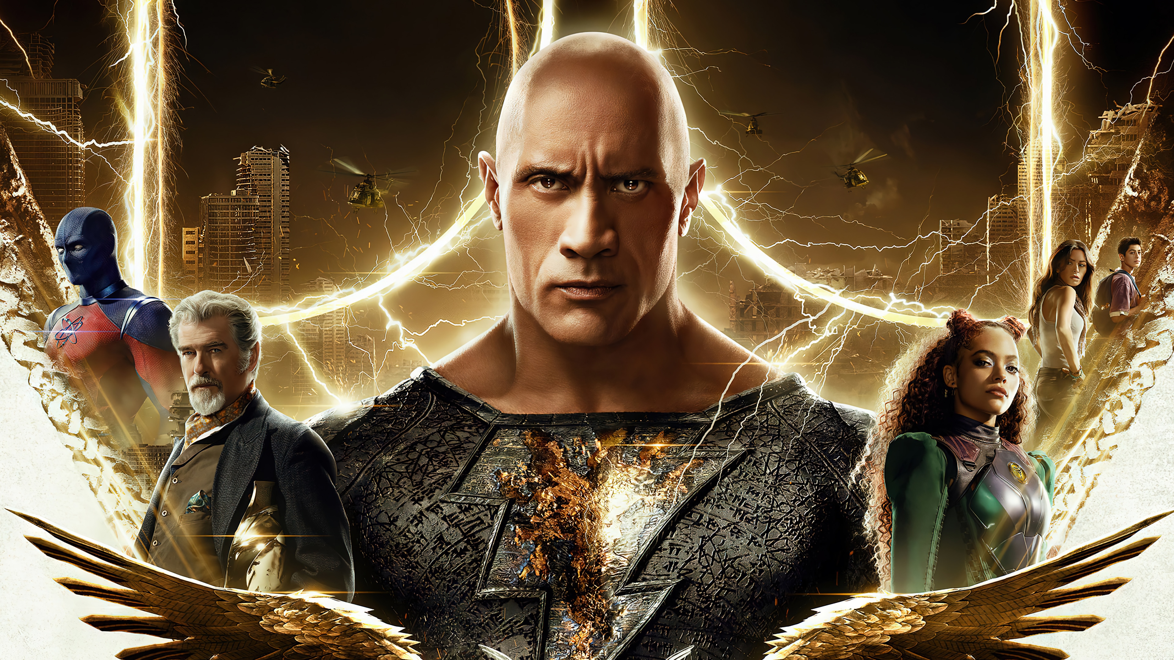 Black Adam 4K HD Wallpaper