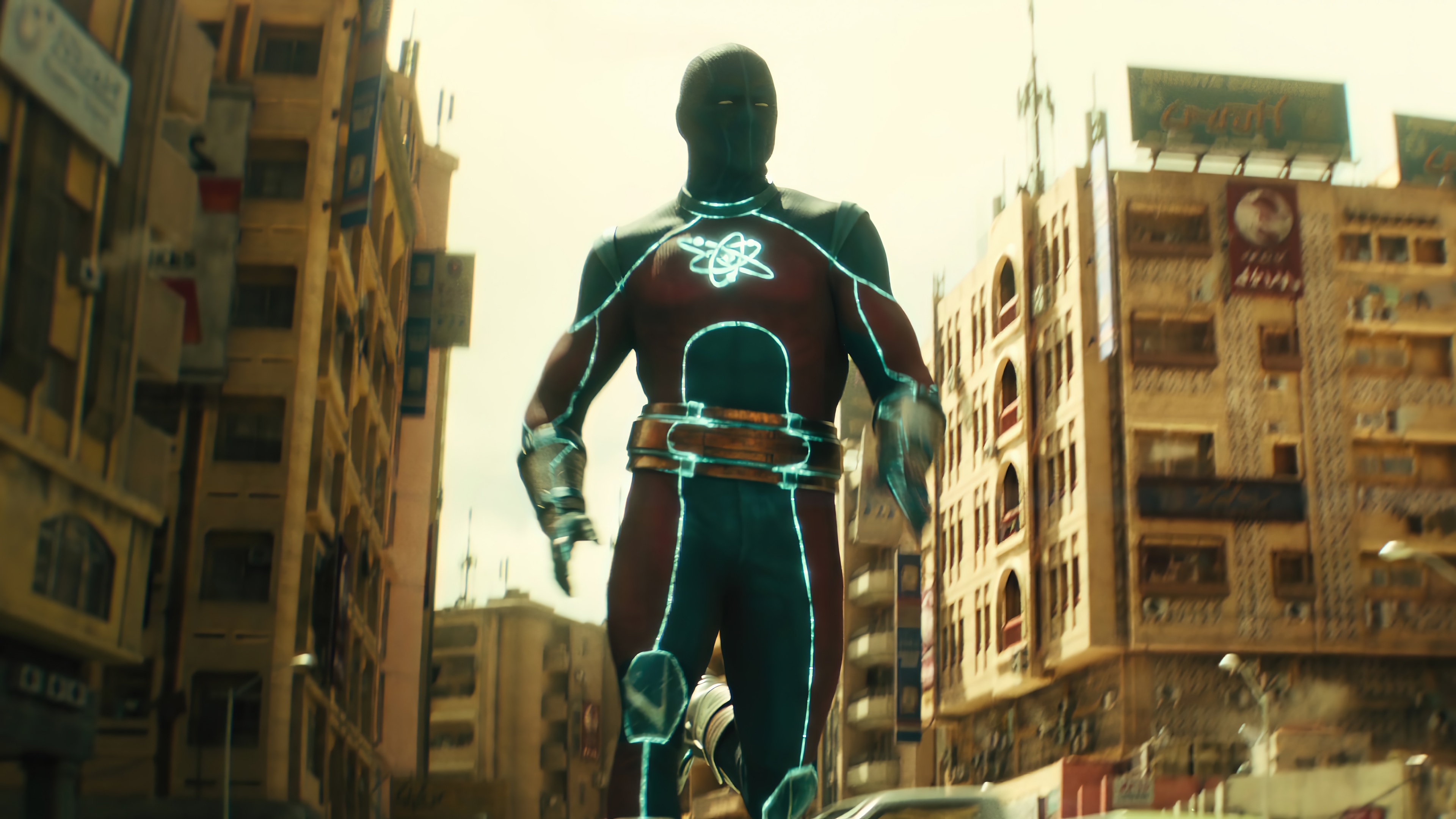 Atom Smasher in Black Adam 4K HD Wallpaper