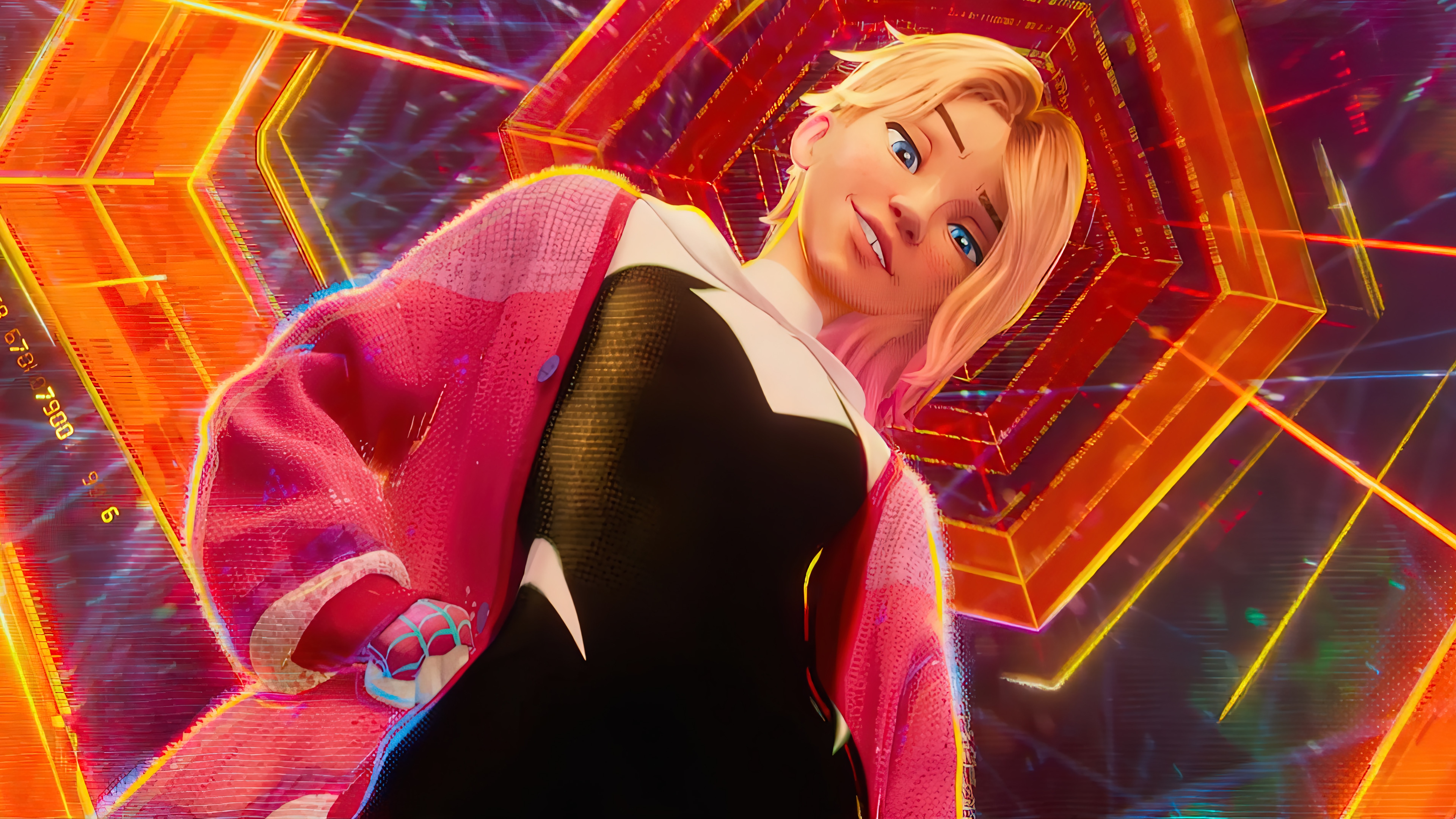 Gwen Stacy in Spider-Man: Across the Spider-Verse 4K HD Wallpaper
