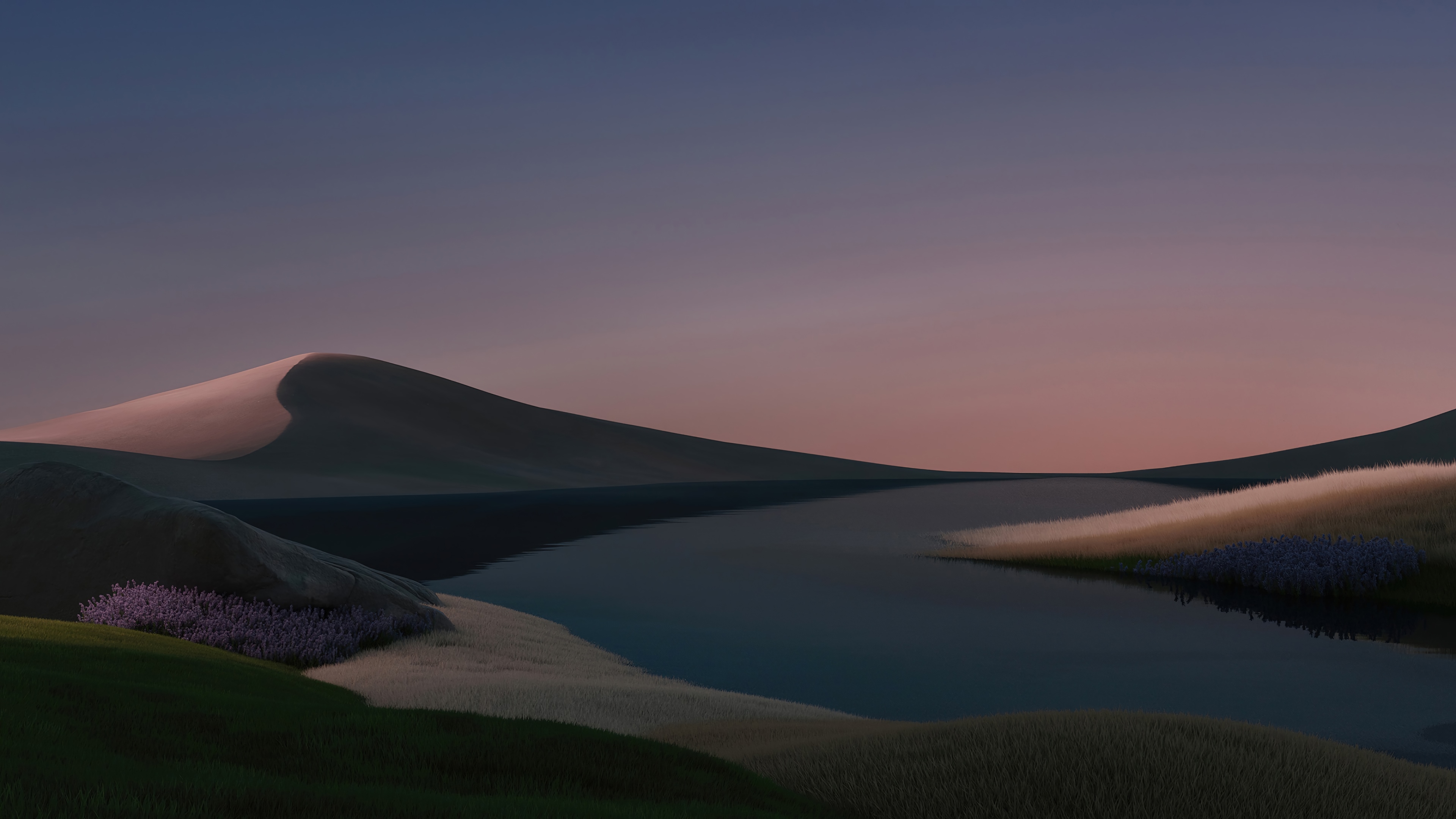 Microsoft Windows 11 Landscape Scenery 4K HD Wallpaper