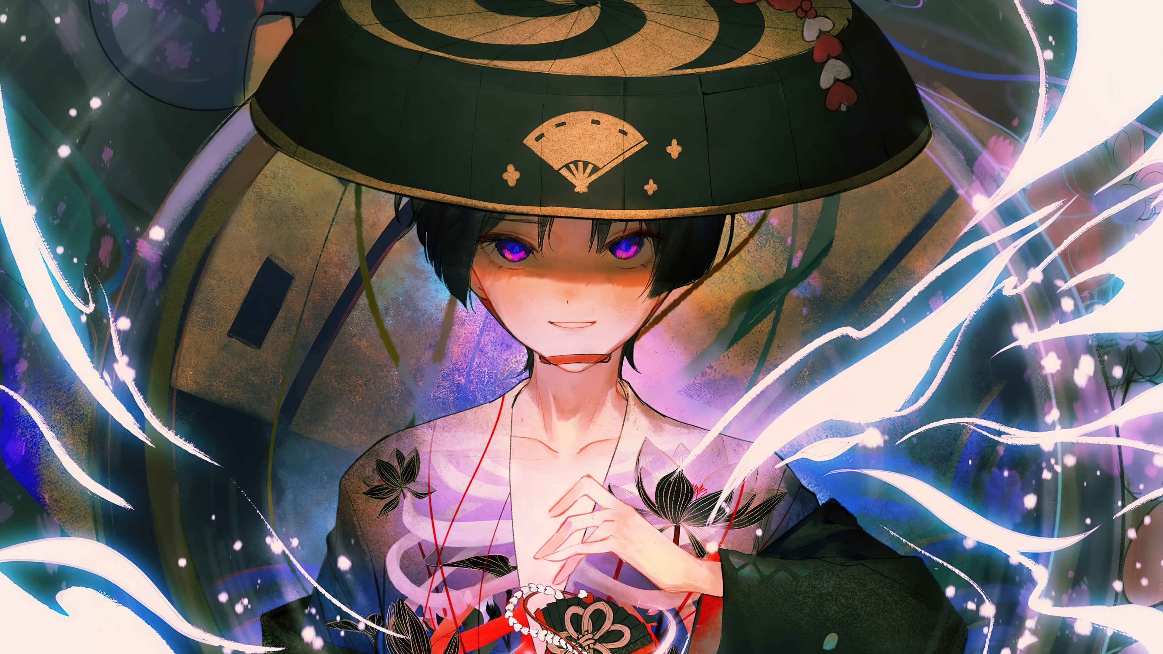 Wanderer (Scaramouche) from Genshin Impact 4K HD Wallpaper