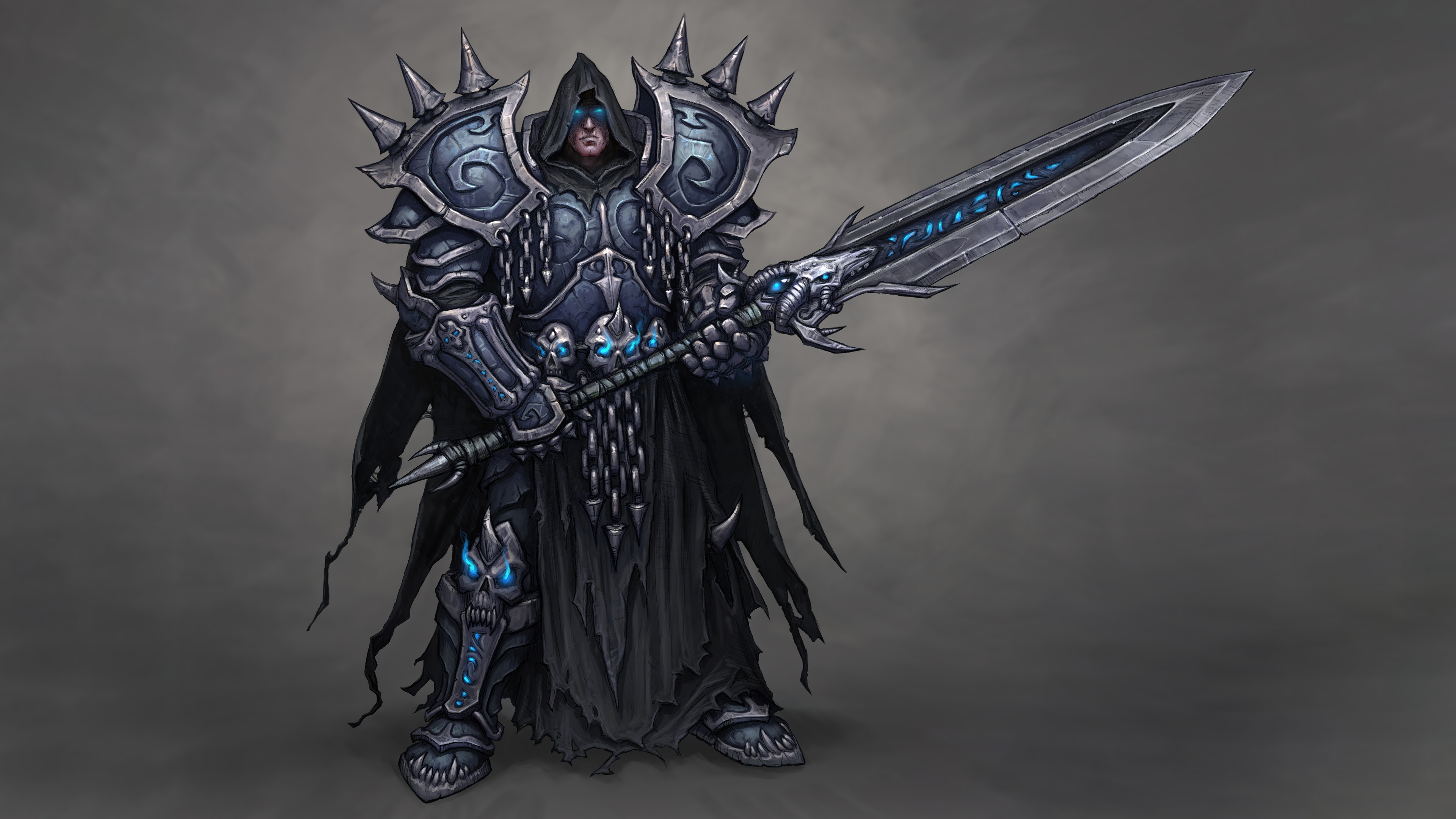 Death Knight from World of Warcraft 4K HD Wallpaper